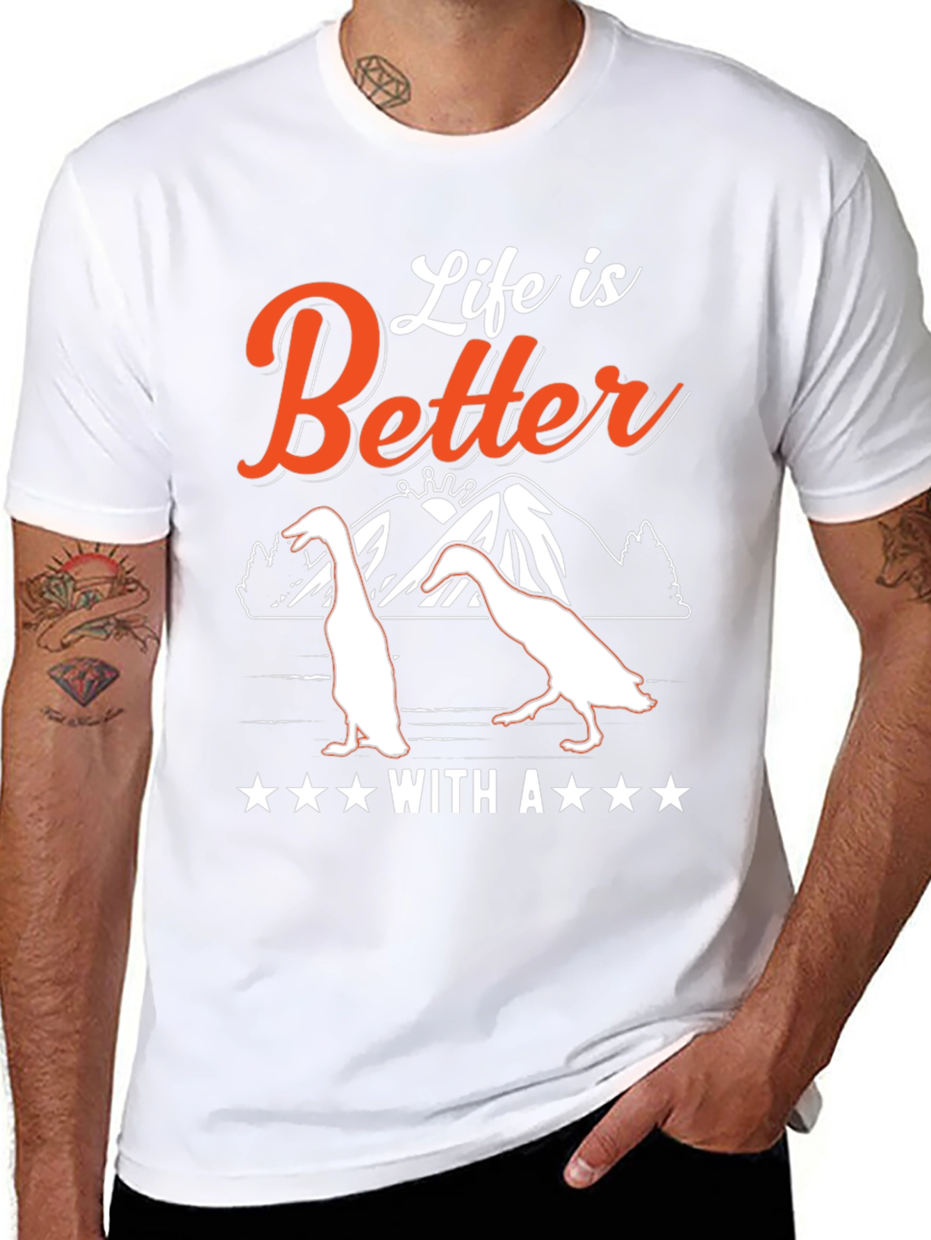 Life is Better With Ducks Graphic Tee