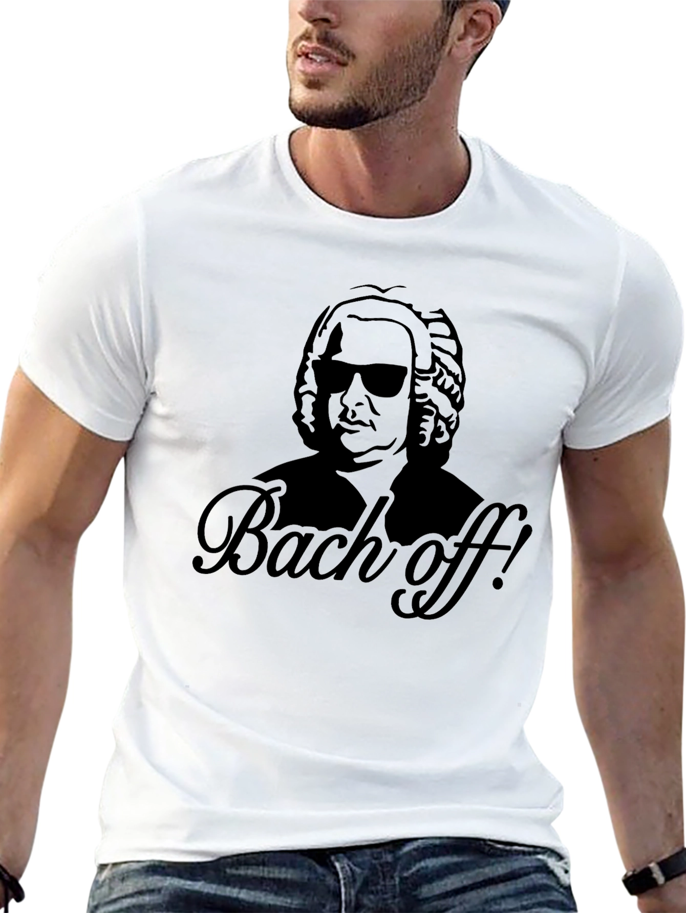 Bach Off! Graphic T-Shirt