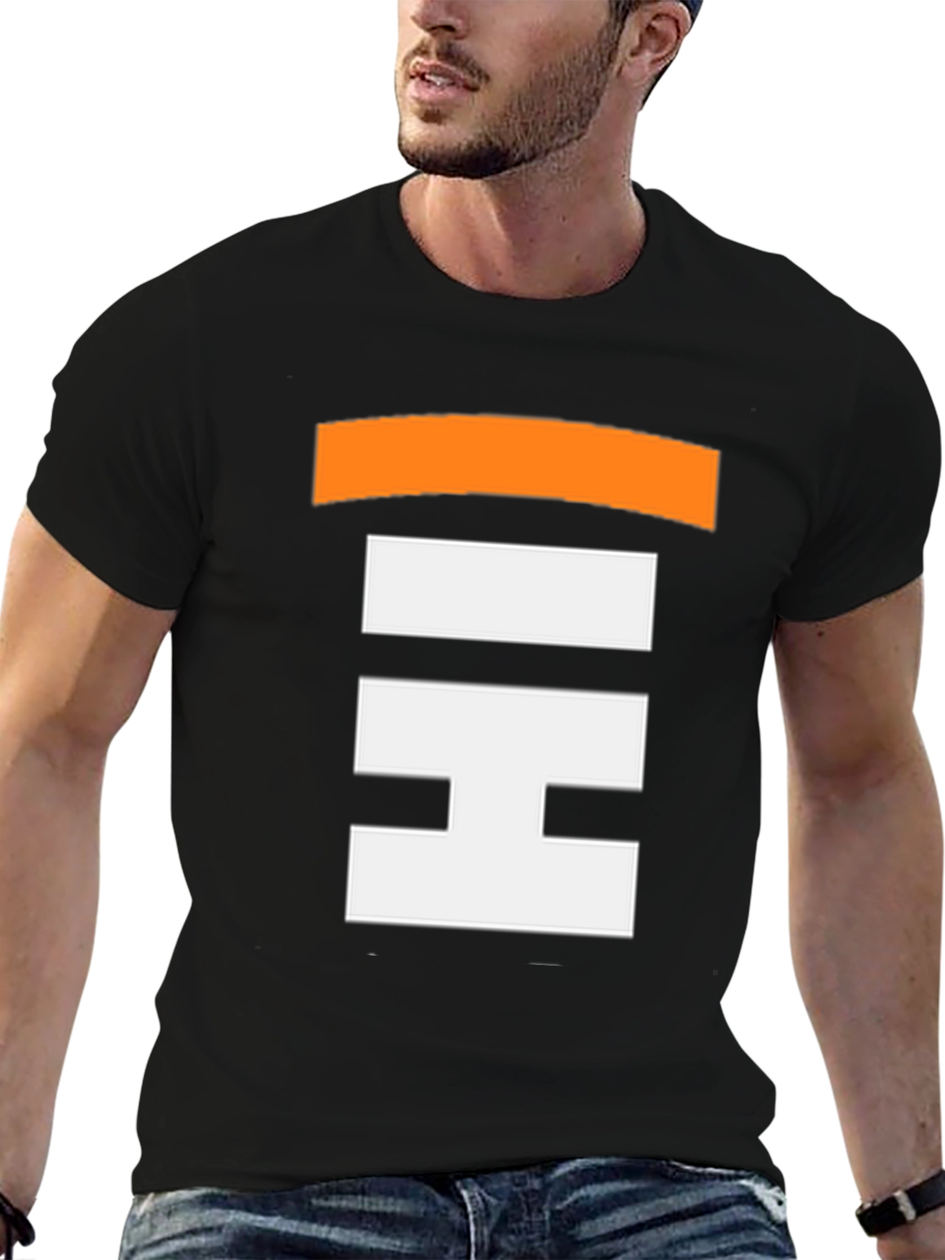 Geometric Graphic Tee - Modern Design