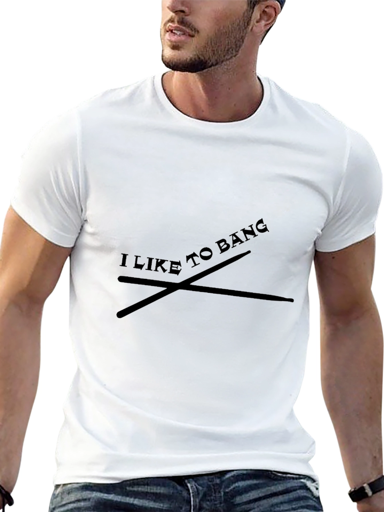 I Like To Bang Drummer T-Shirt