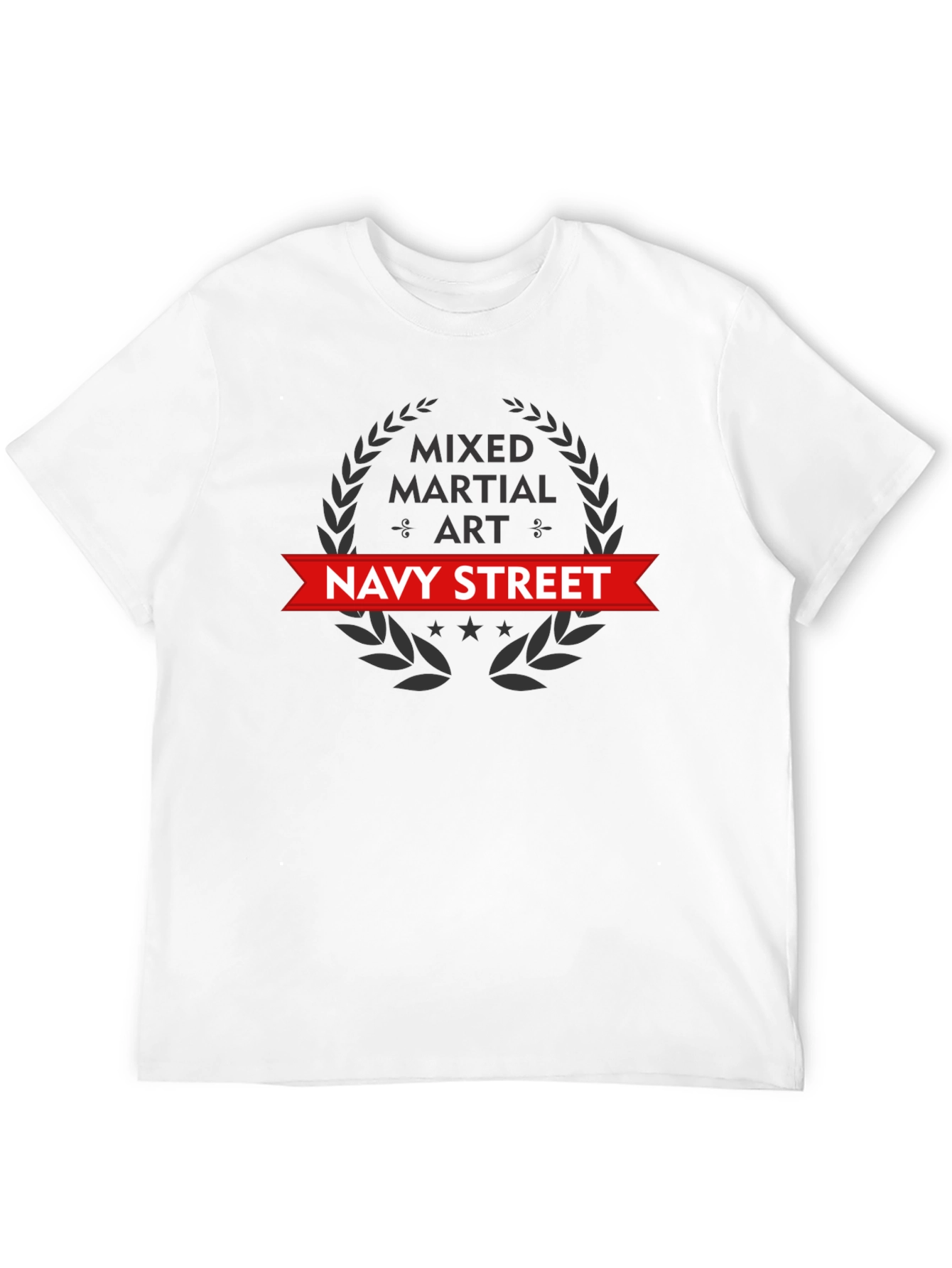 Navy Street Mixed Martial Arts Black T-Shirt