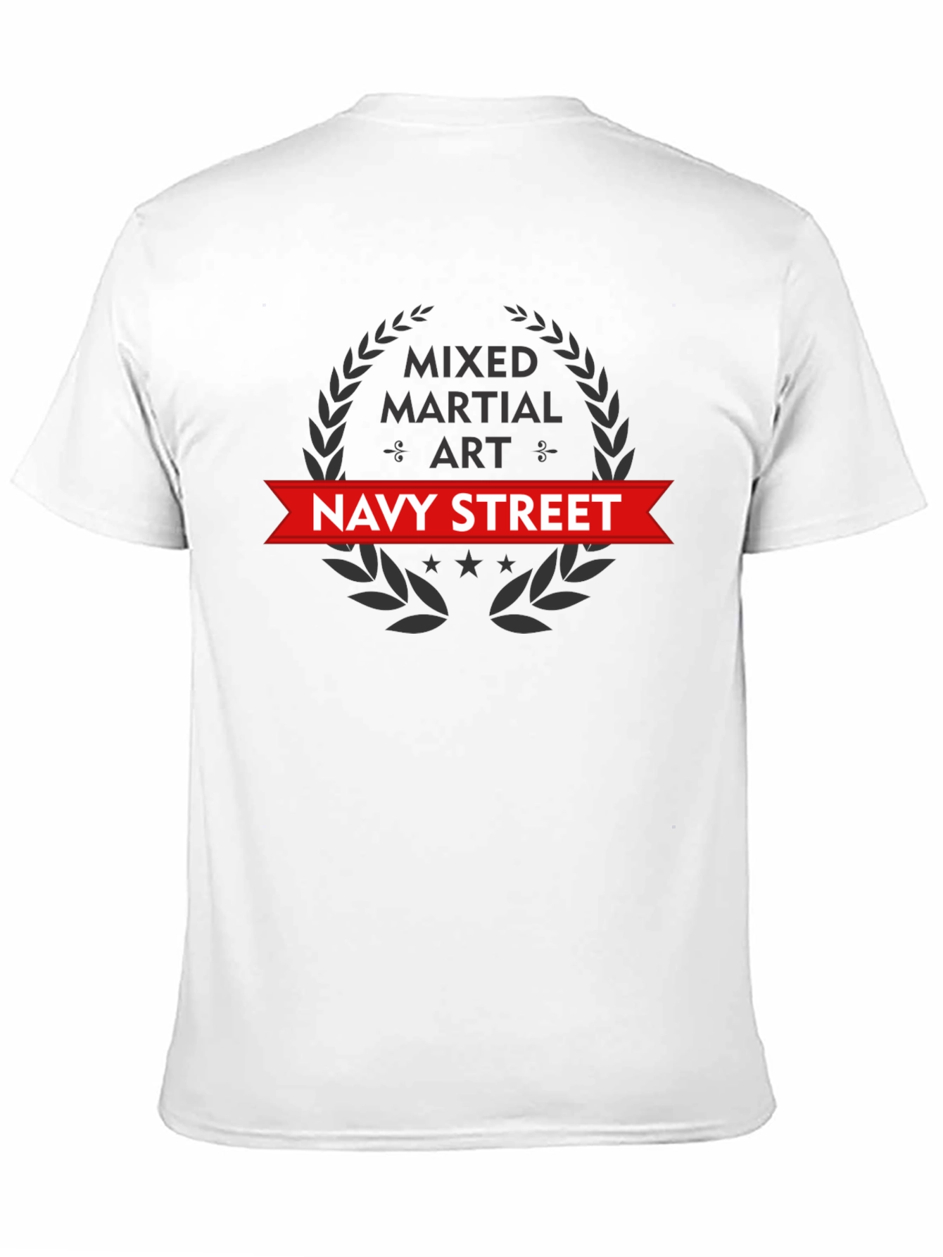 Navy Street Mixed Martial Arts Black T-Shirt