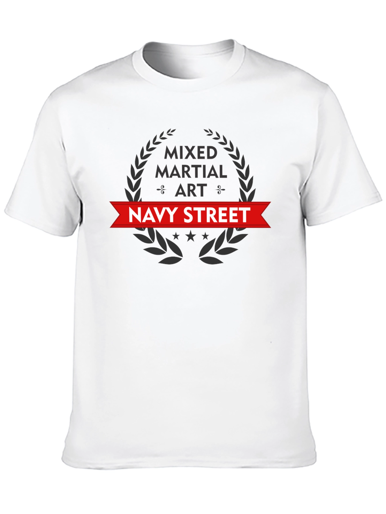 Navy Street Mixed Martial Arts Black T-Shirt
