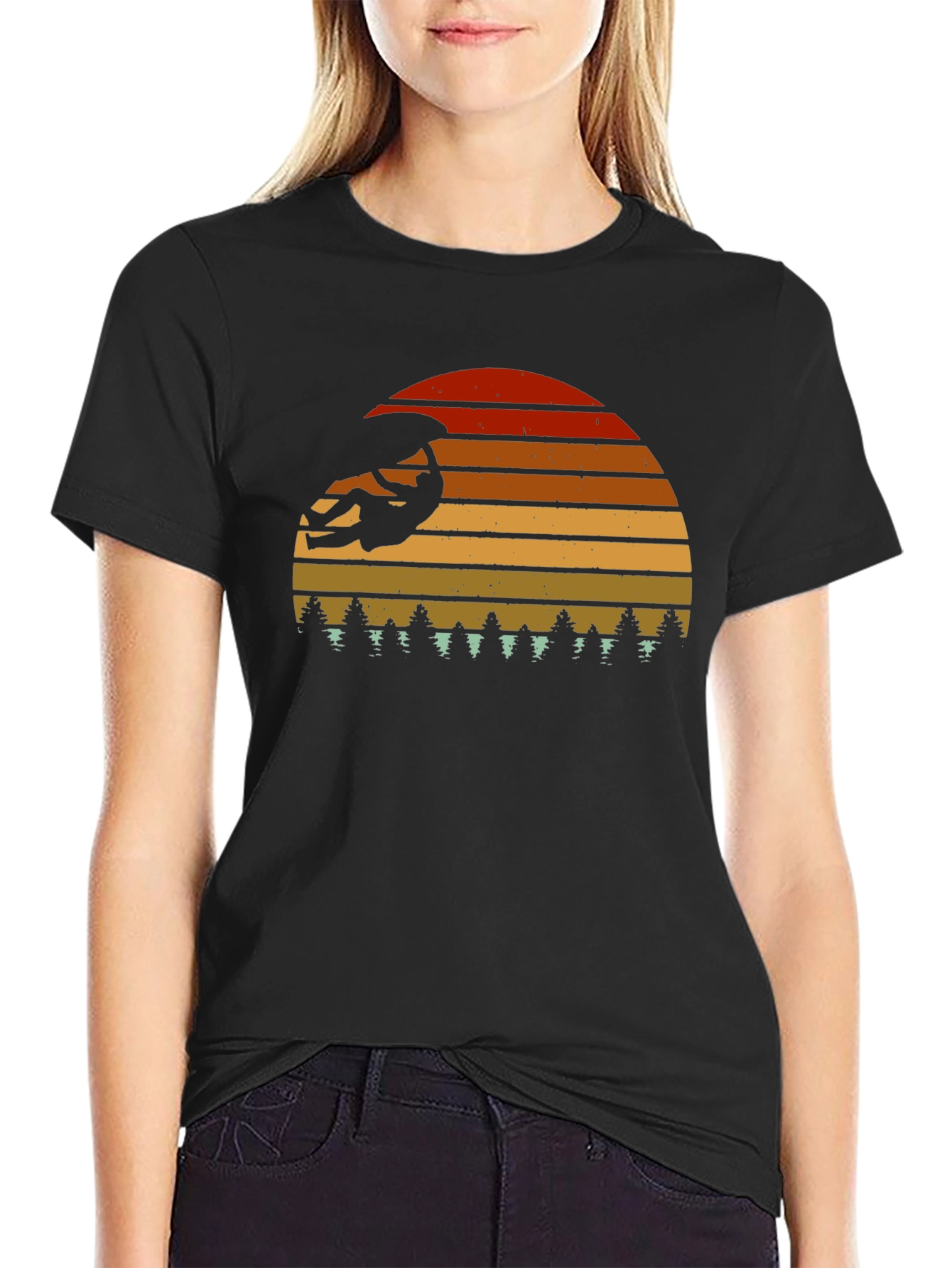 Climber Sunset Graphic Tee