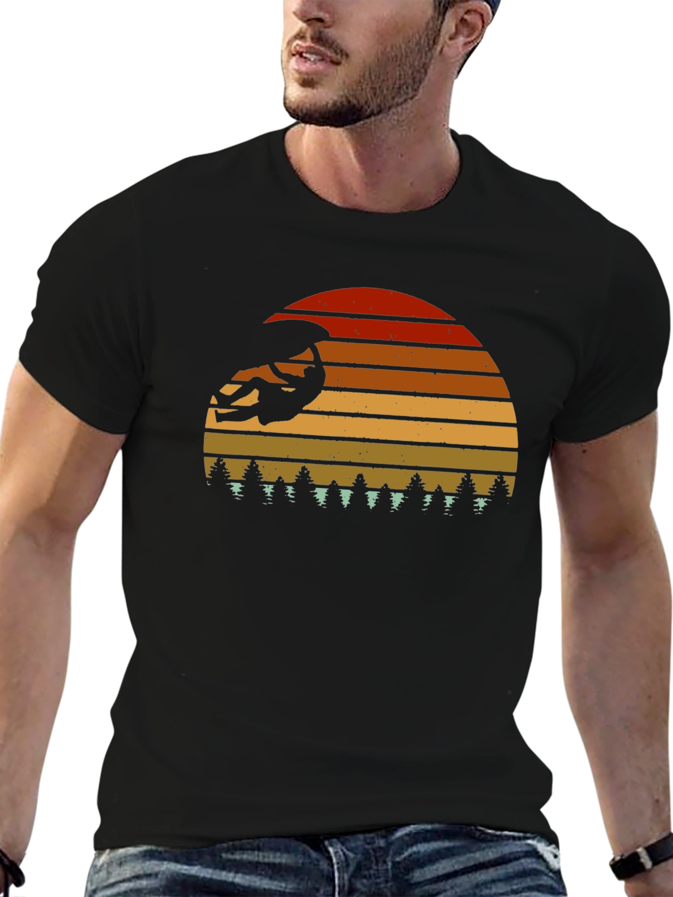 Climber Sunset Graphic Tee
