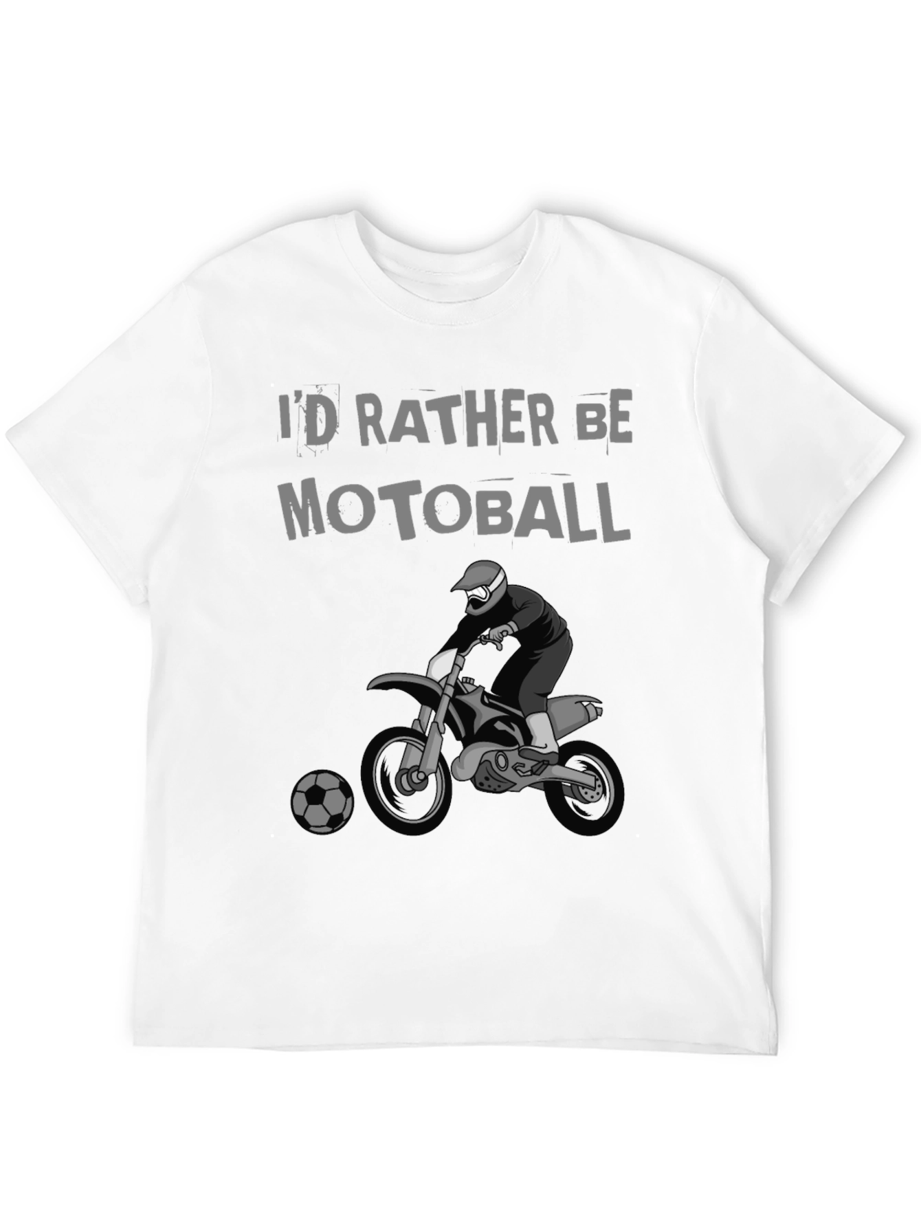 Motoball T-Shirt - Biker Soccer Tee