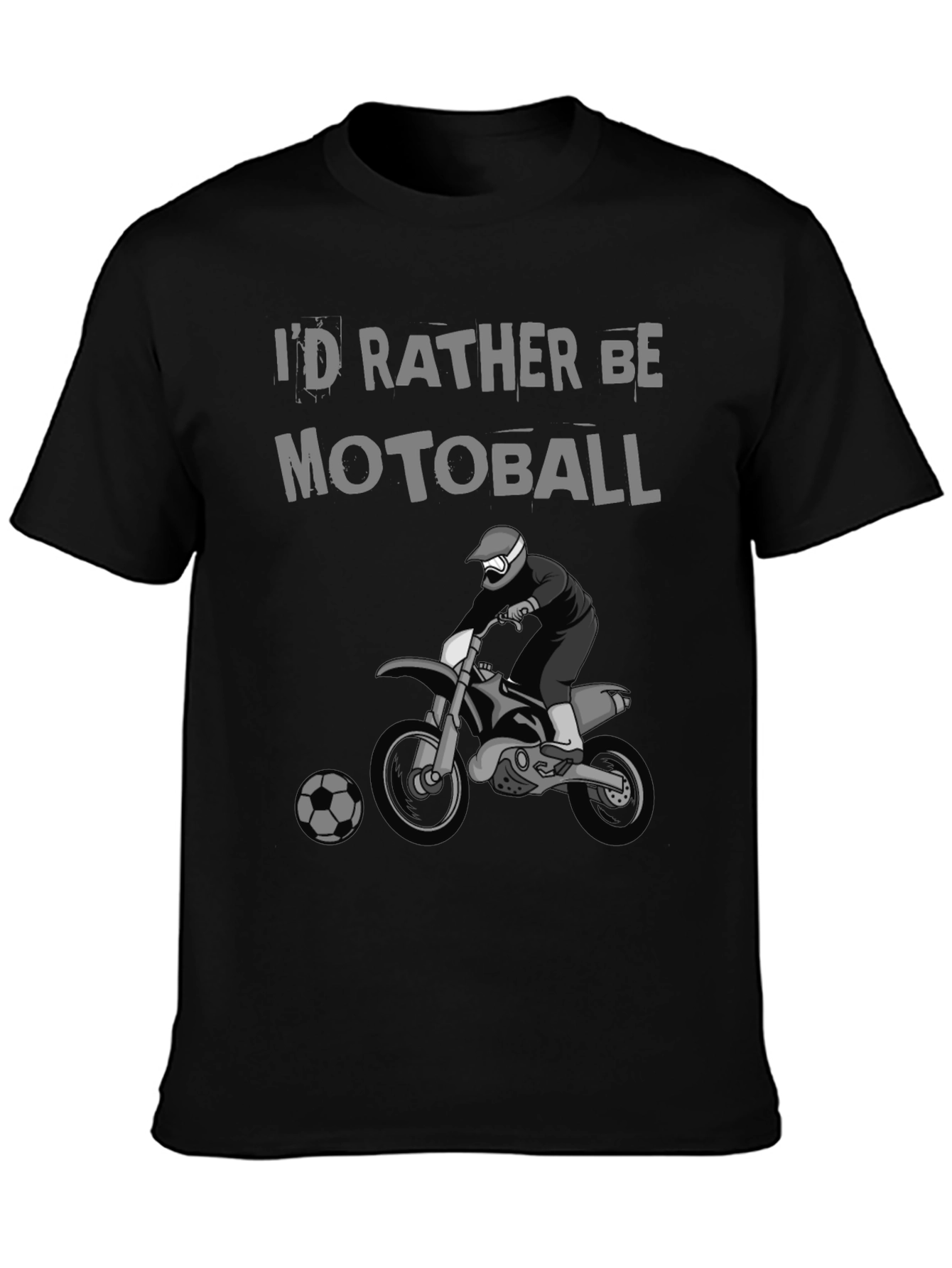 Motoball T-Shirt - Biker Soccer Tee