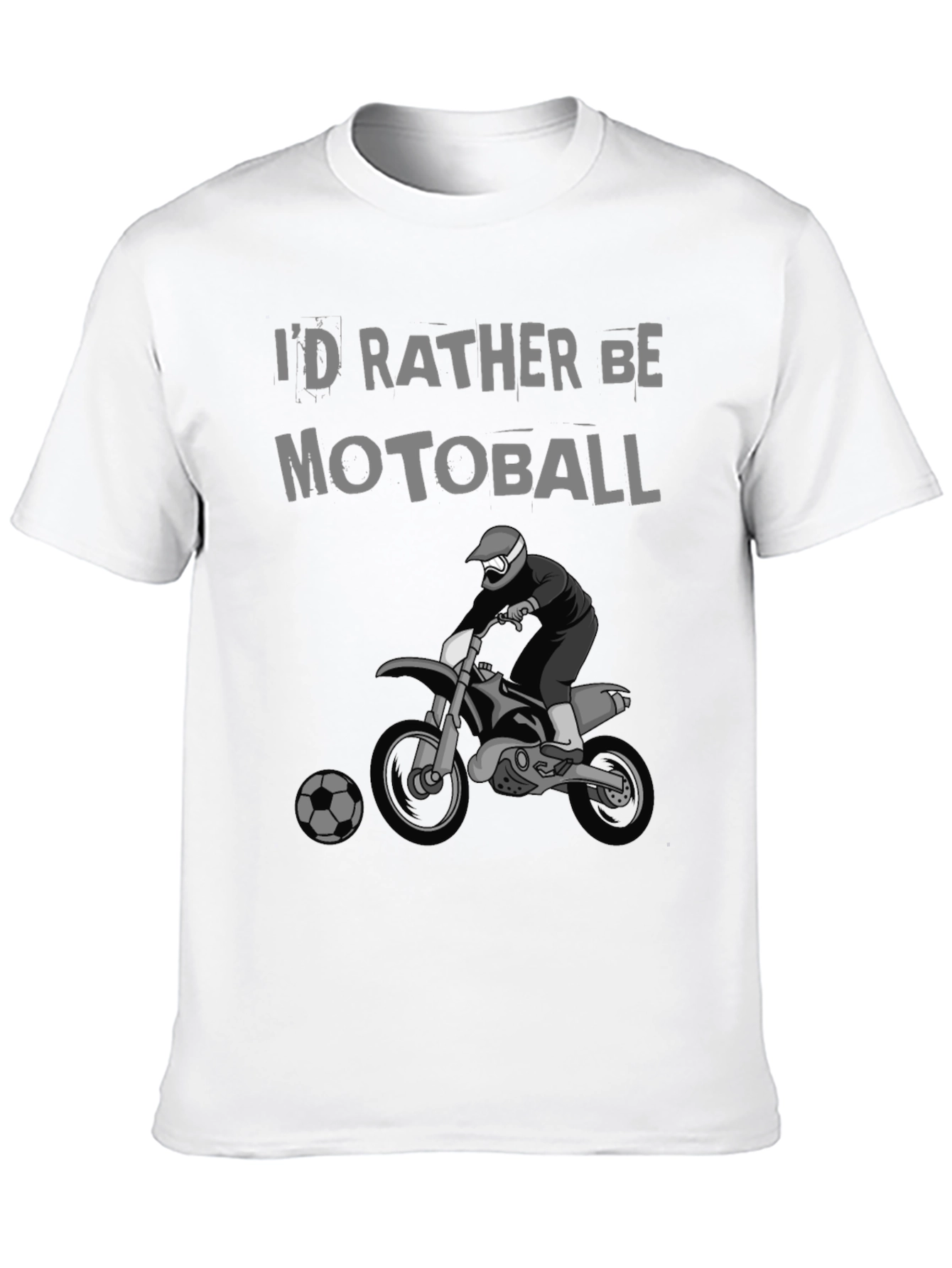 Motoball T-Shirt - Biker Soccer Tee