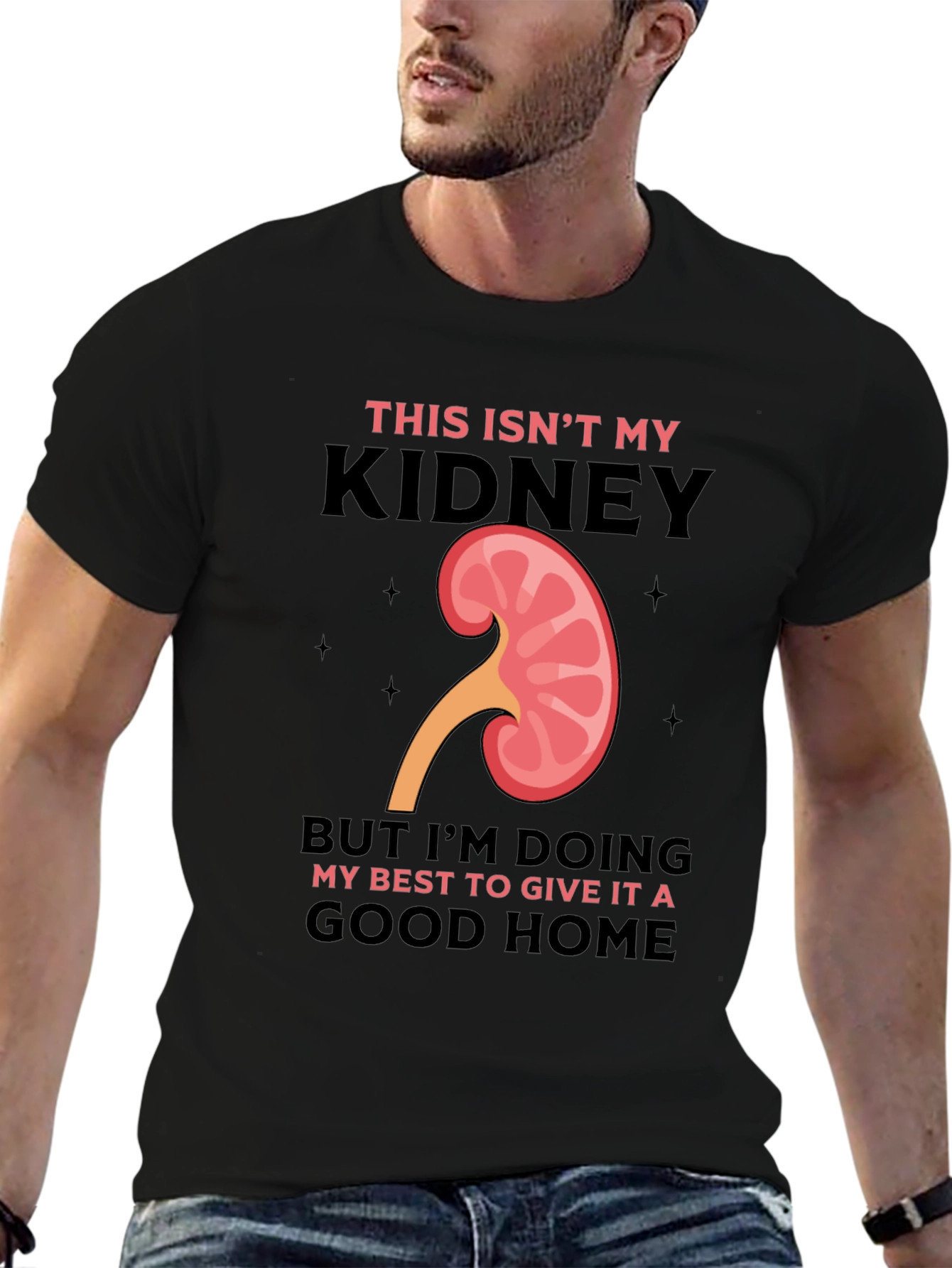 Funny Kidney Transplant T-Shirt - Novelty Gift