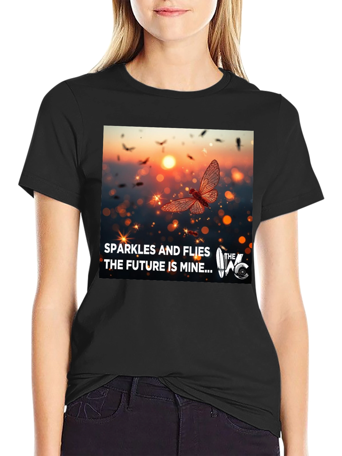 Sparkles and Flies Graphic Tee