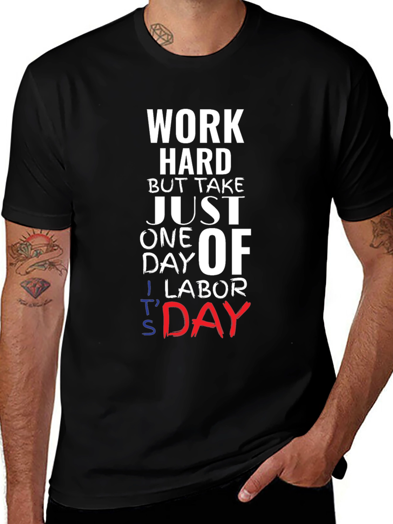 Work Hard Take Labor Day T-Shirt