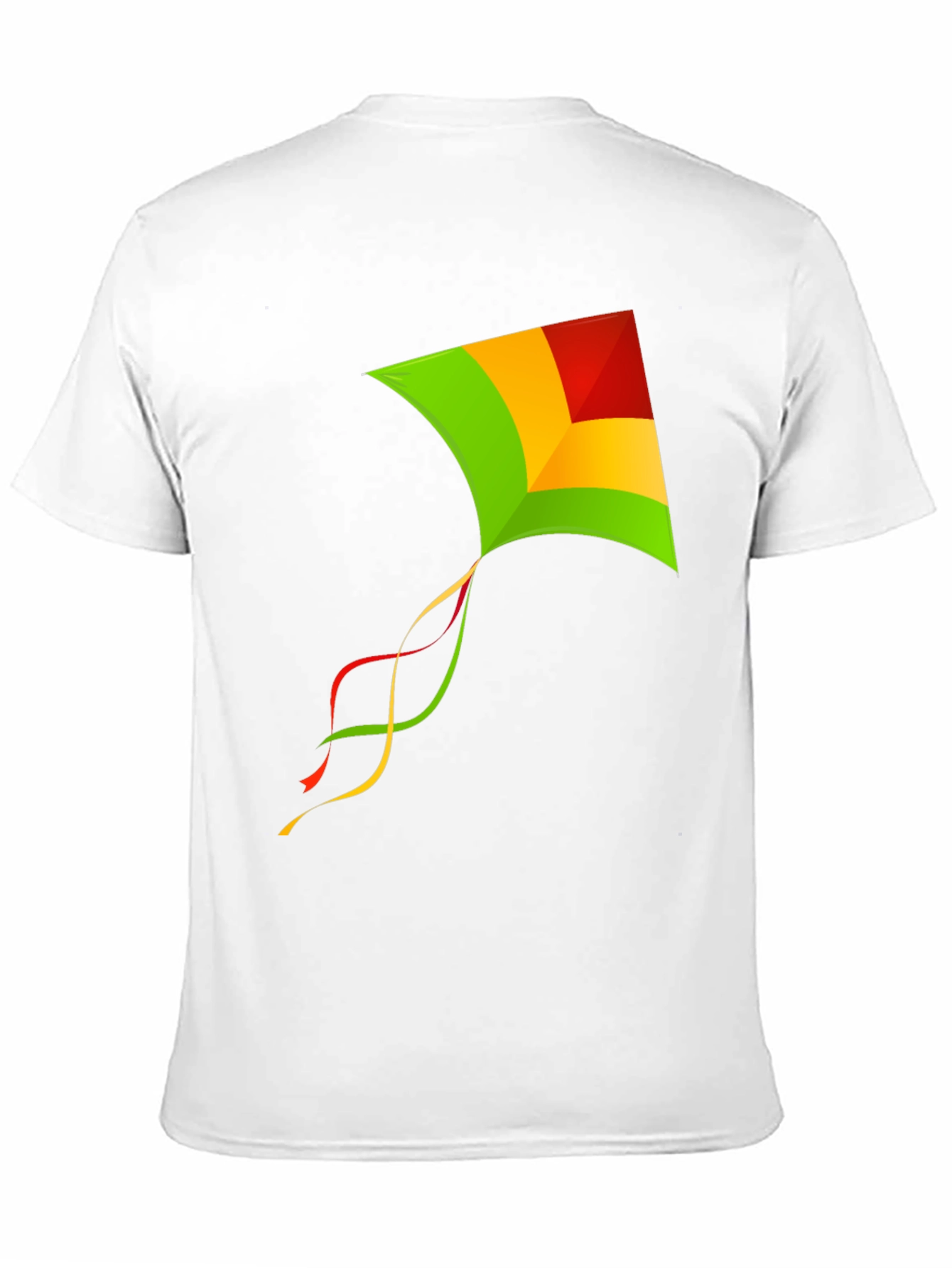 Kite Graphic Tee - Stylish Mens Black T-Shirt