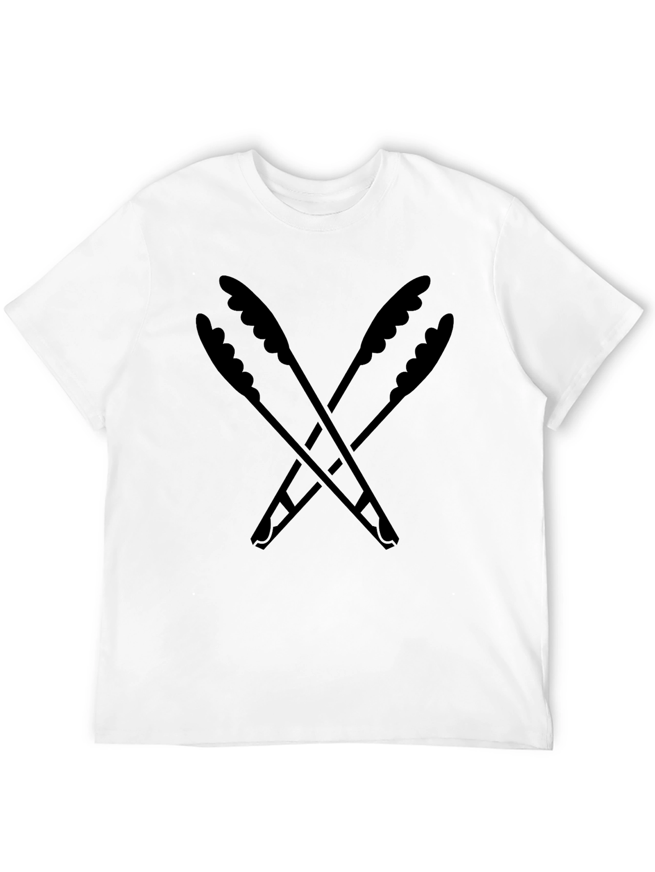 BBQ Tongs Graphic T-Shirt - Grilling Lovers Tee