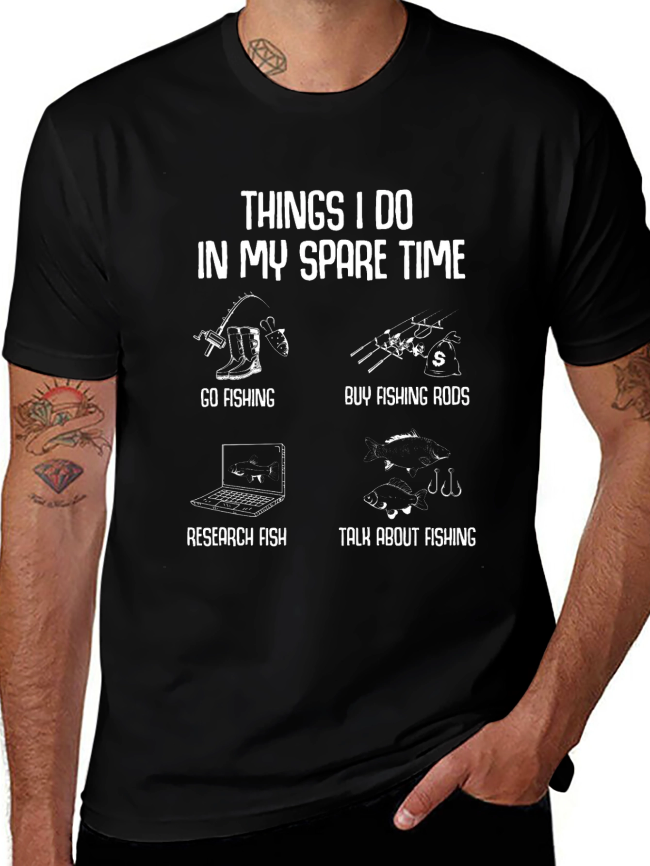 Fishing Spare Time T-Shirt