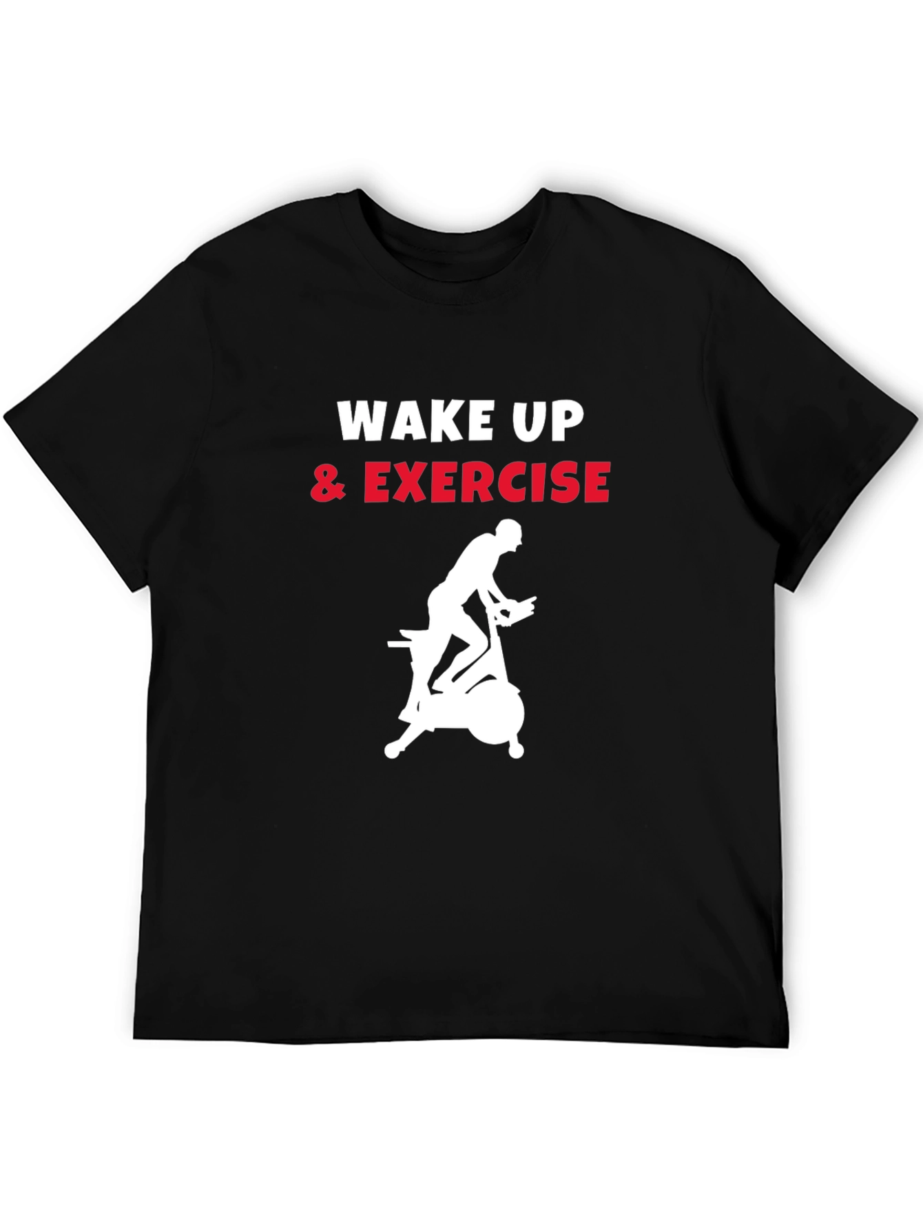 Wake Up and Exercise Graphic T-Shirt