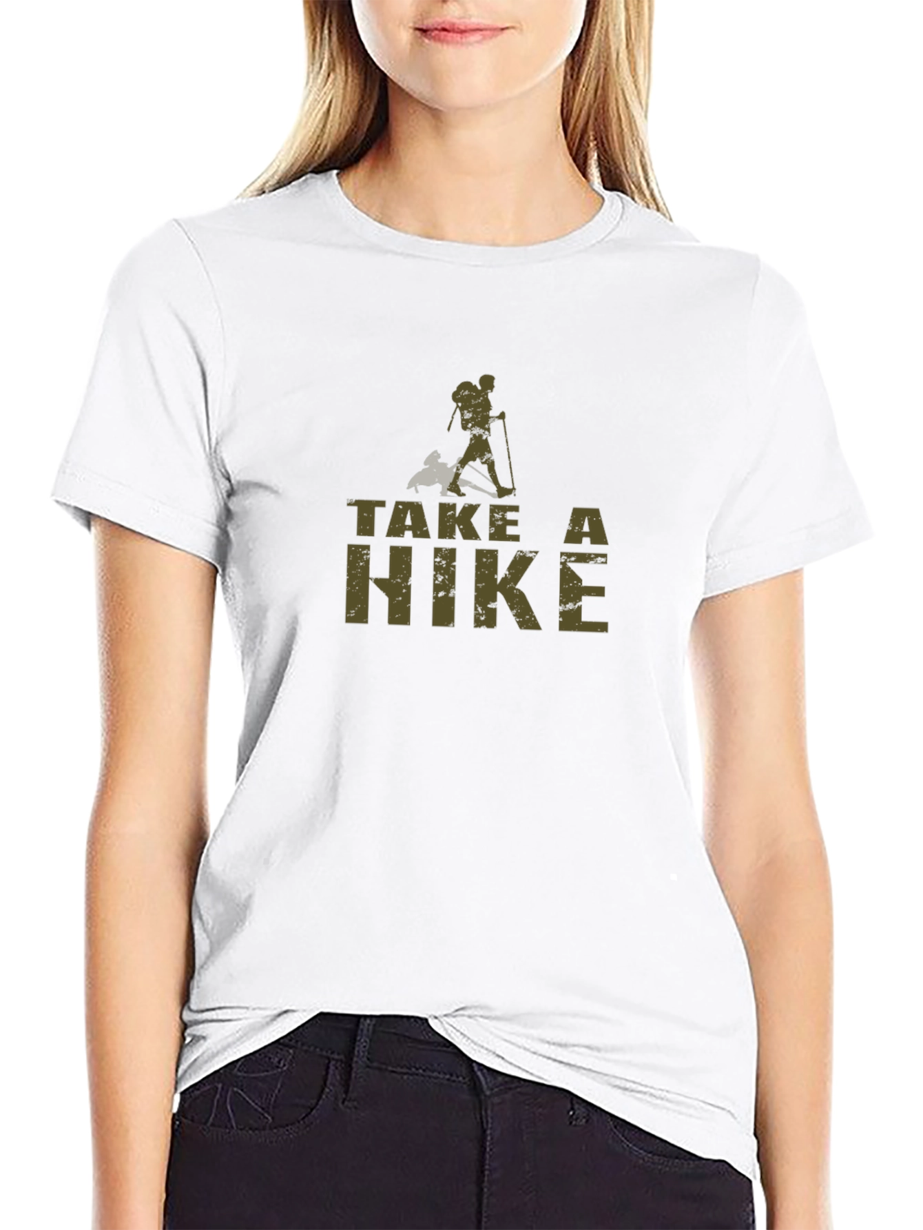Take a Hike T-Shirt - Black Hiking Apparel