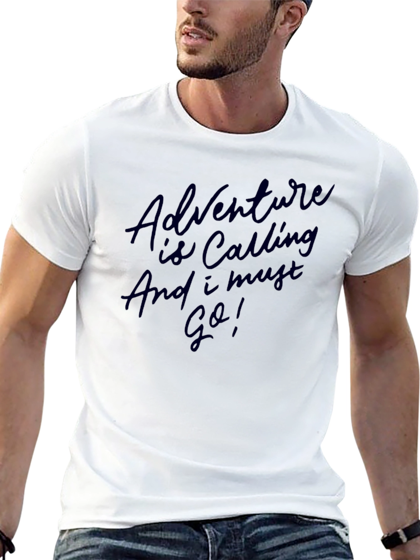 Adventure Calling Tee - Stylish Comfort Unique Design