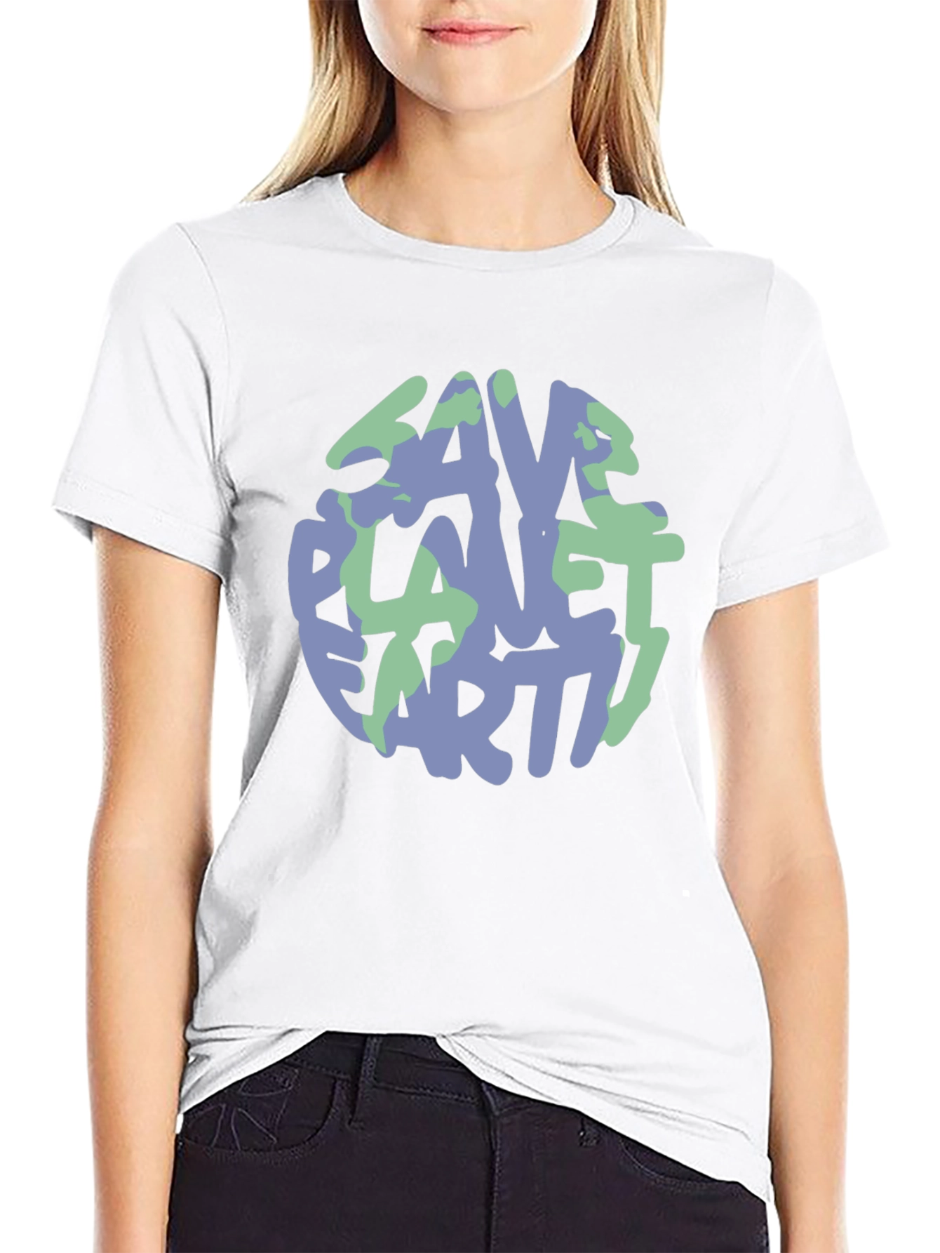 Save Planet Earth Graphic T-Shirt