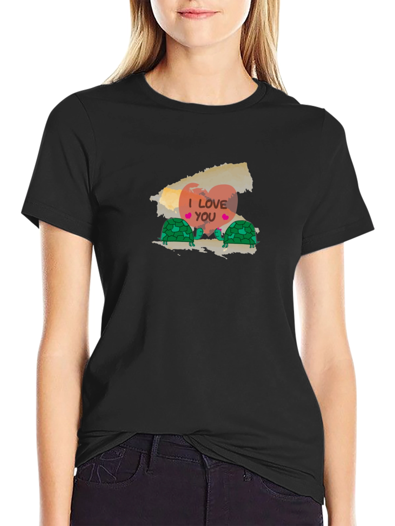 Turtle Love Graphic T-Shirt