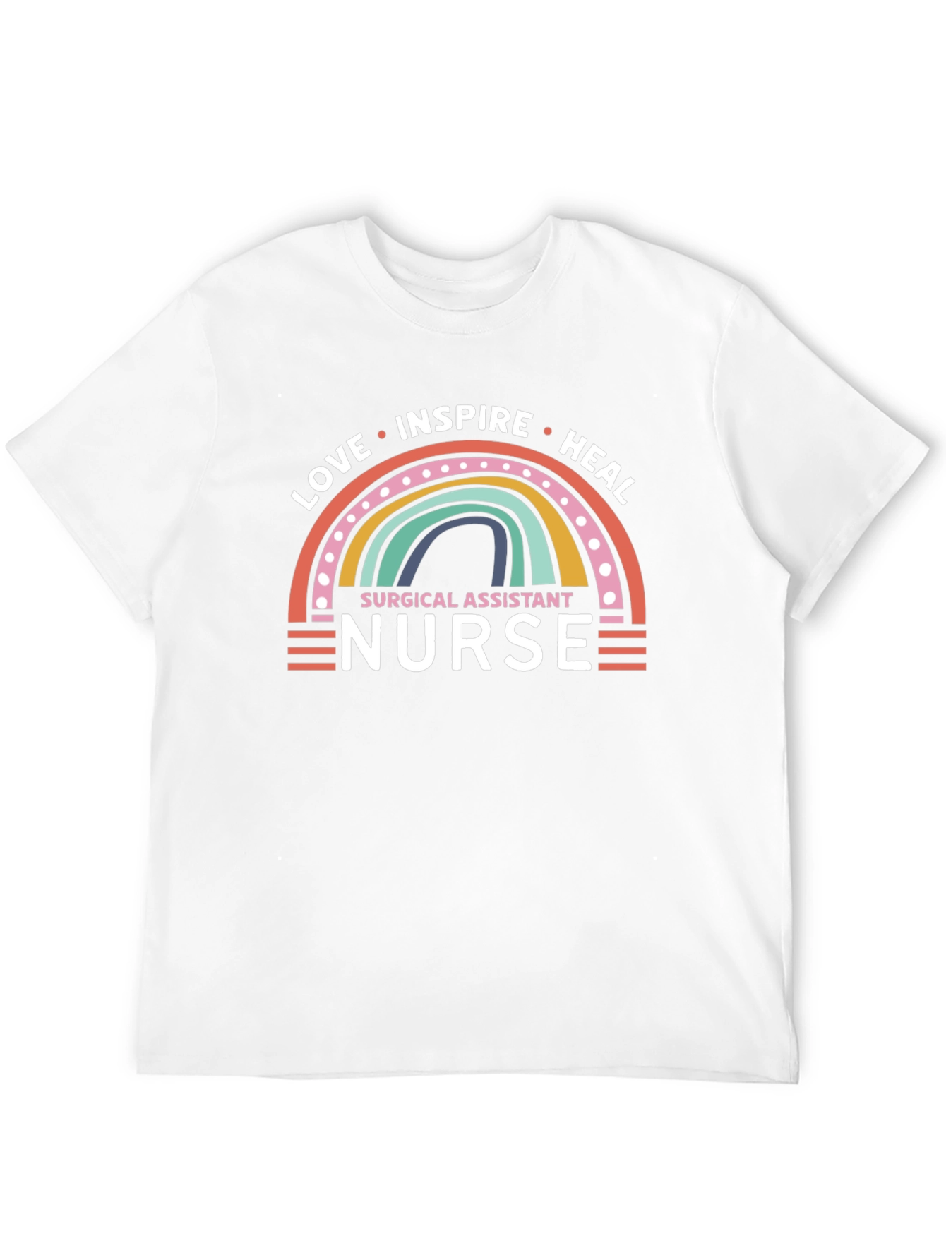 Love Inspire Heal Nurse Graphic Tee