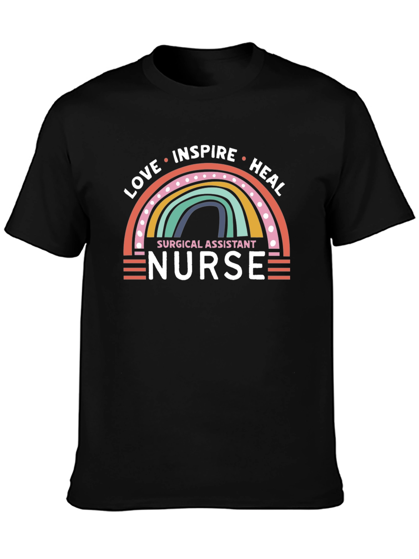 Love Inspire Heal Nurse Graphic Tee