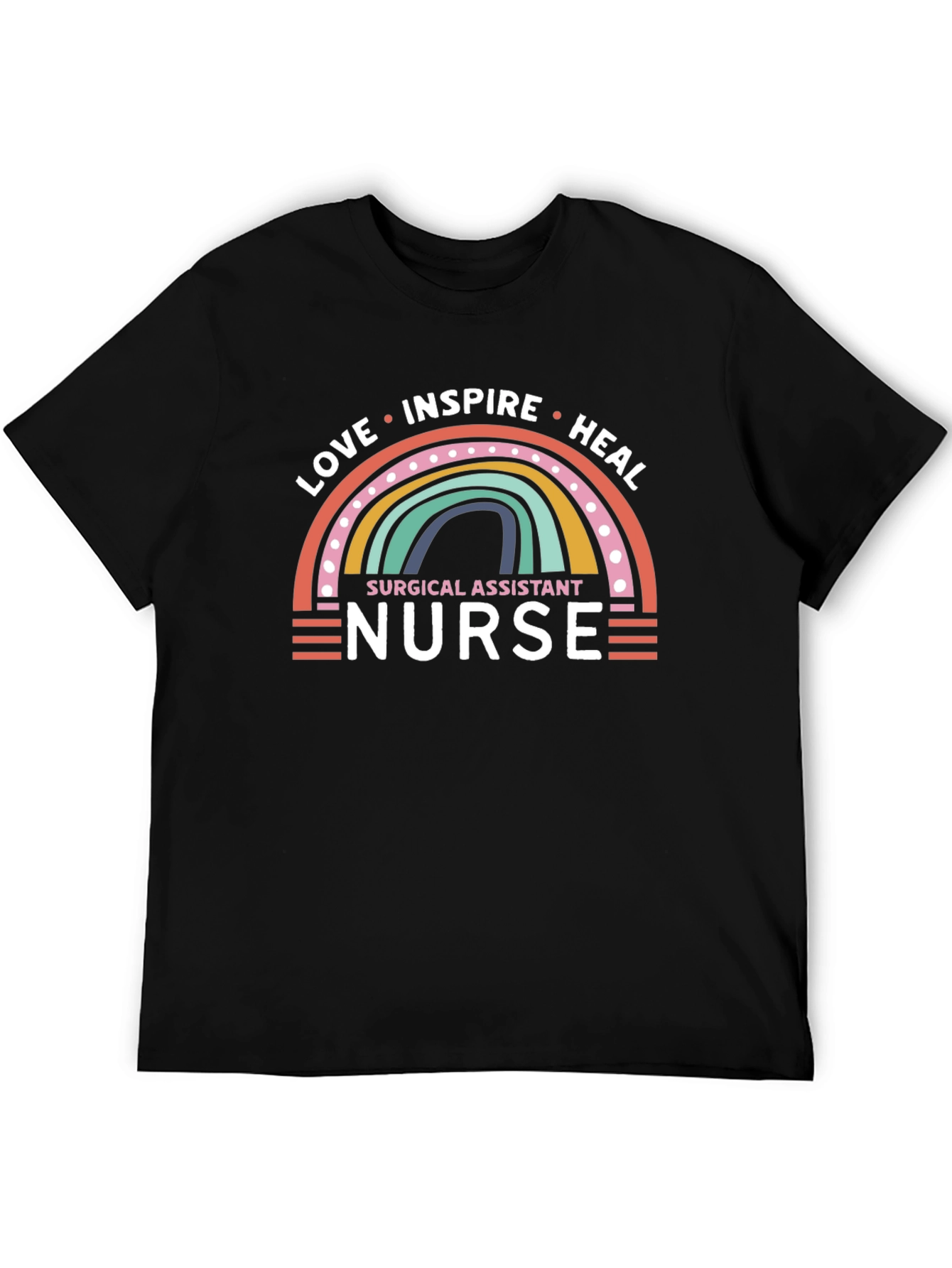 Love Inspire Heal Nurse Graphic Tee