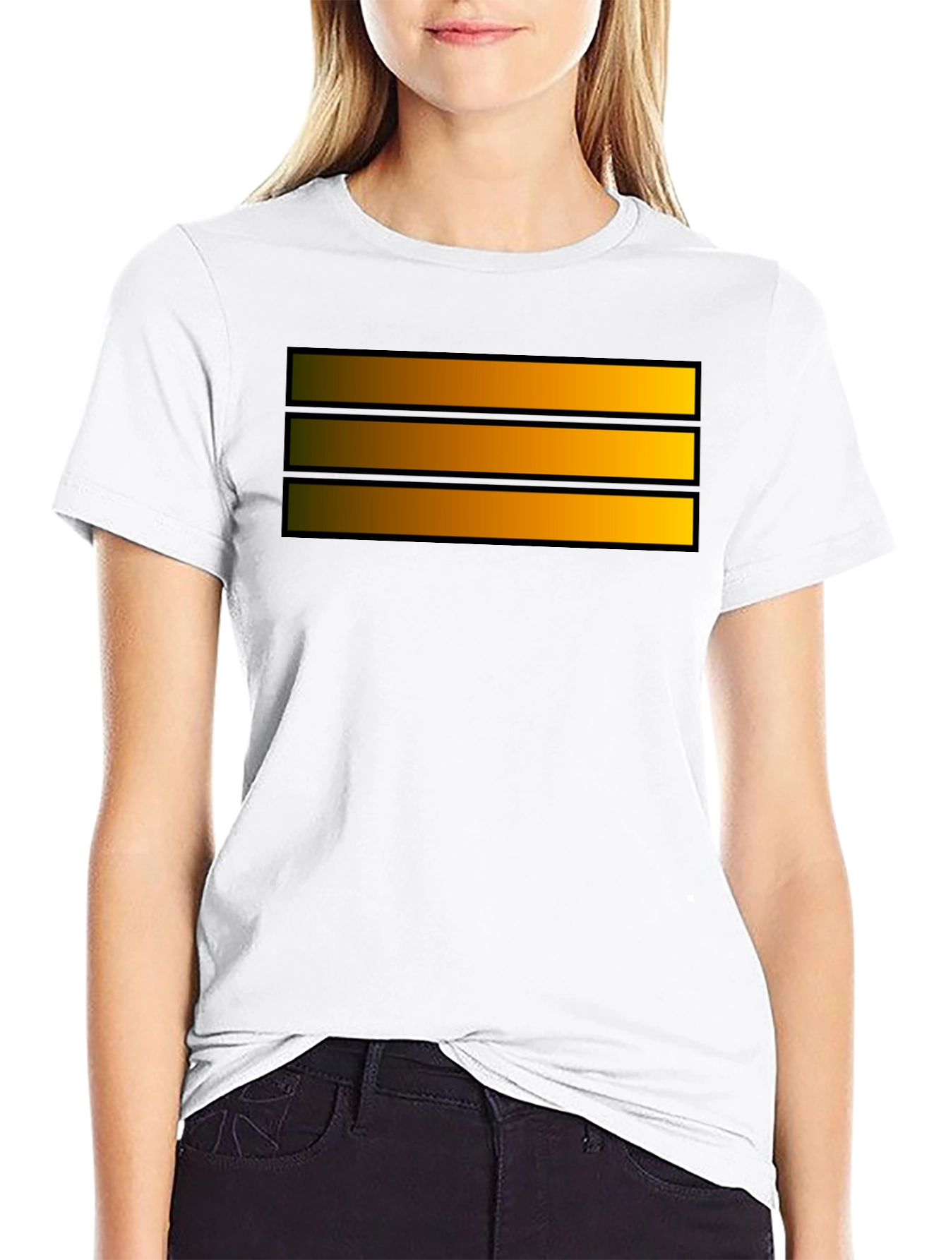Striped Graphic Tee - Casual Style