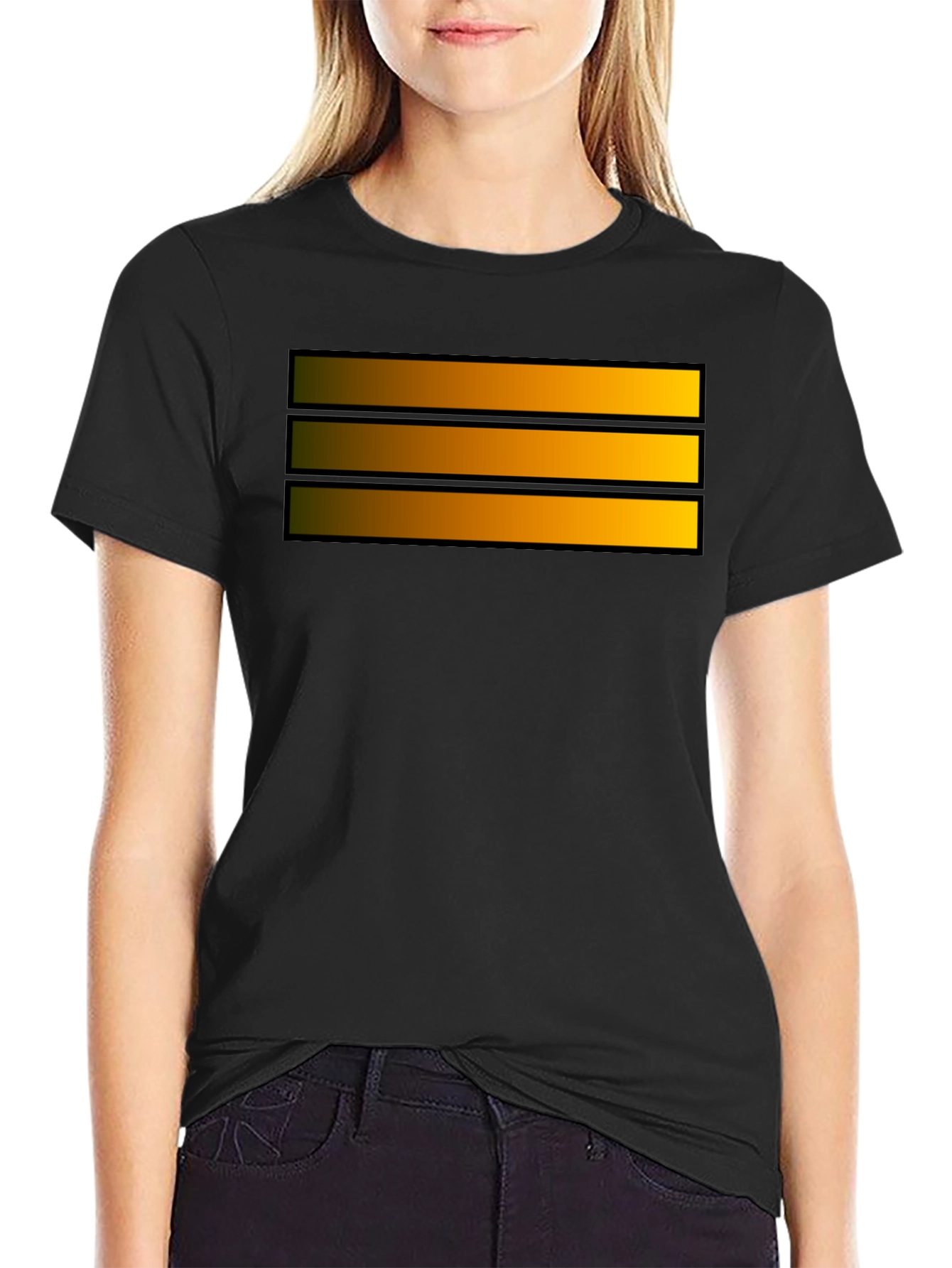 Striped Graphic Tee - Casual Style