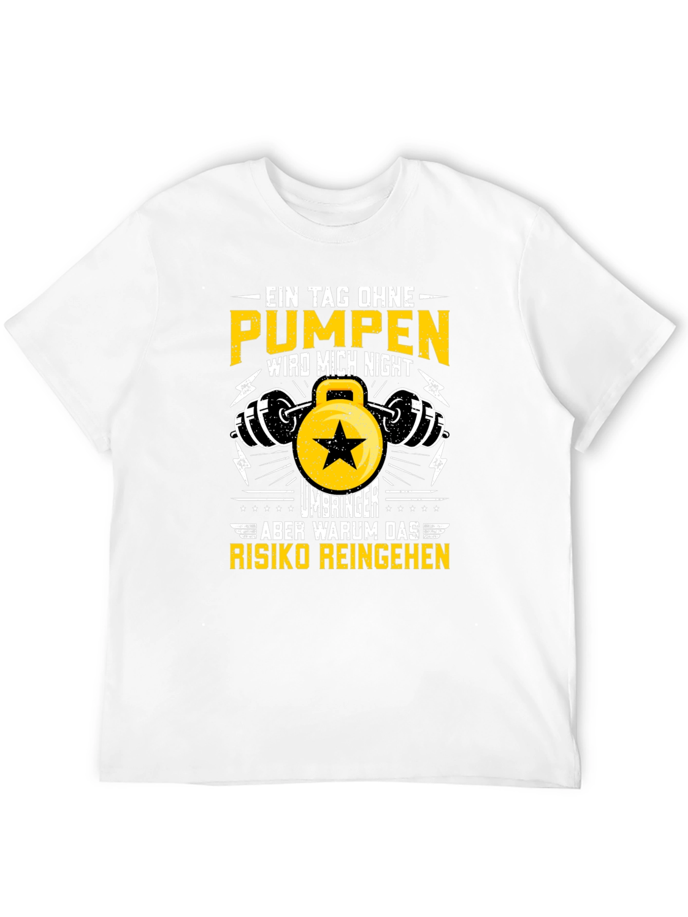 Gym Motivation T-Shirt - PUMPEN Design
