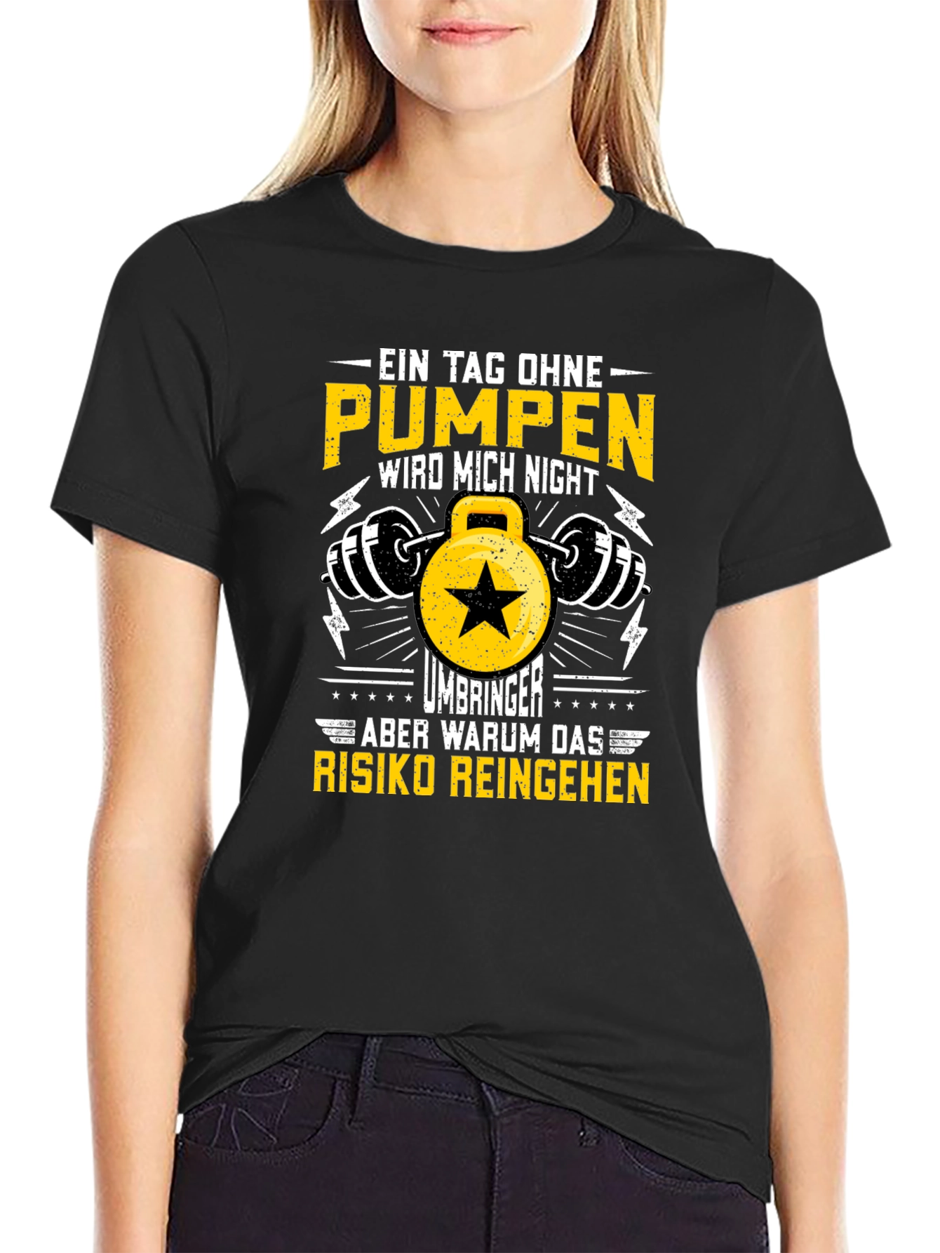 Gym Motivation T-Shirt - PUMPEN Design