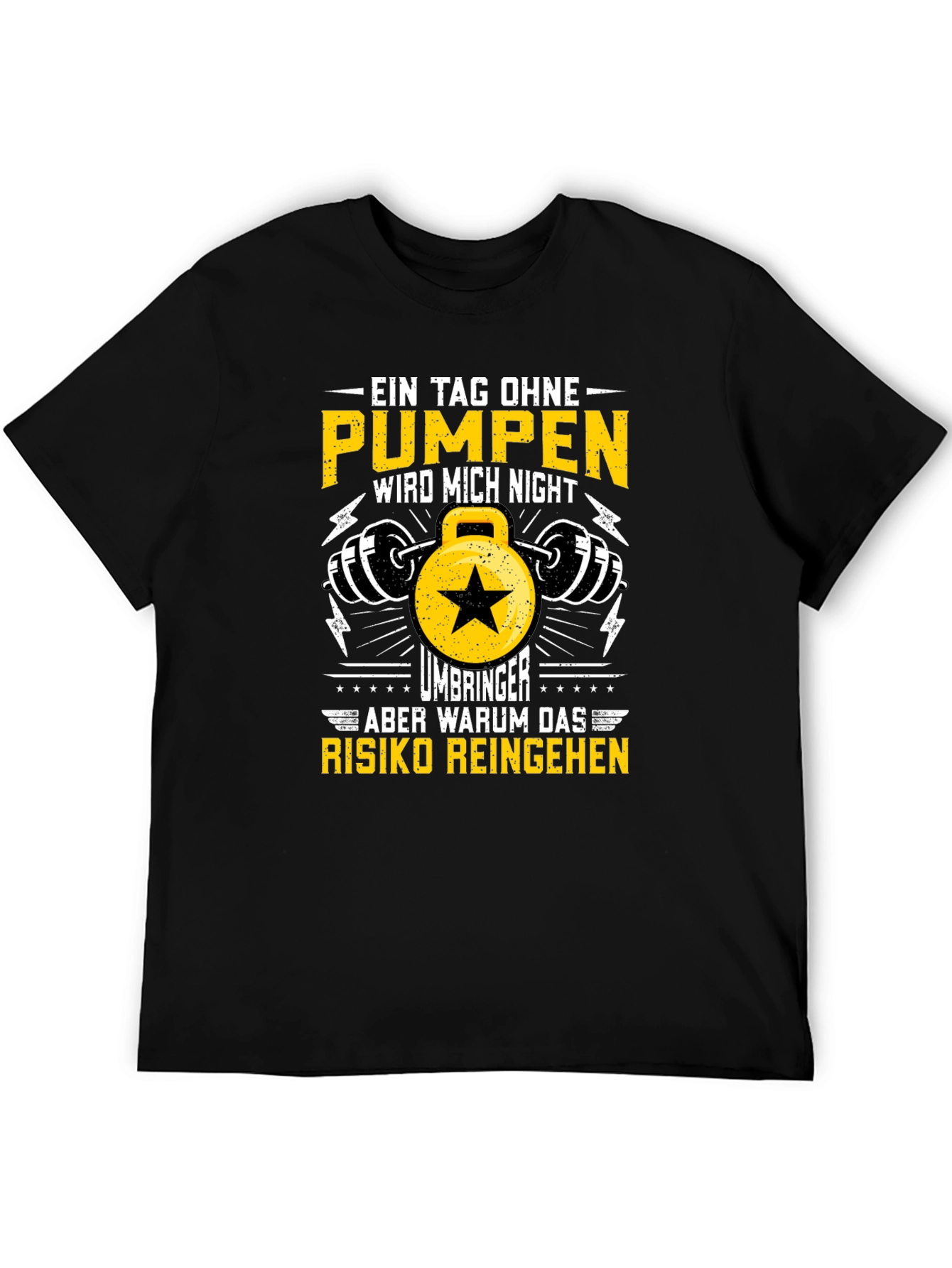 Gym Motivation T-Shirt - PUMPEN Design