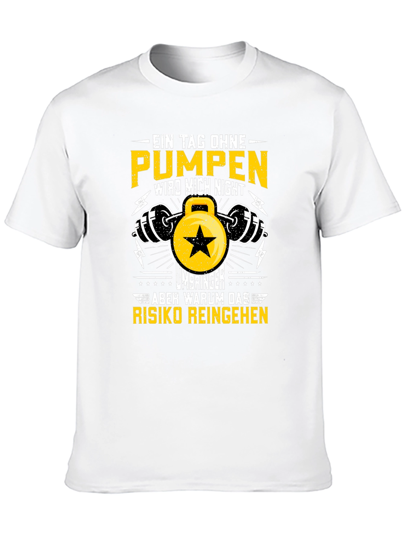 Gym Motivation T-Shirt - PUMPEN Design