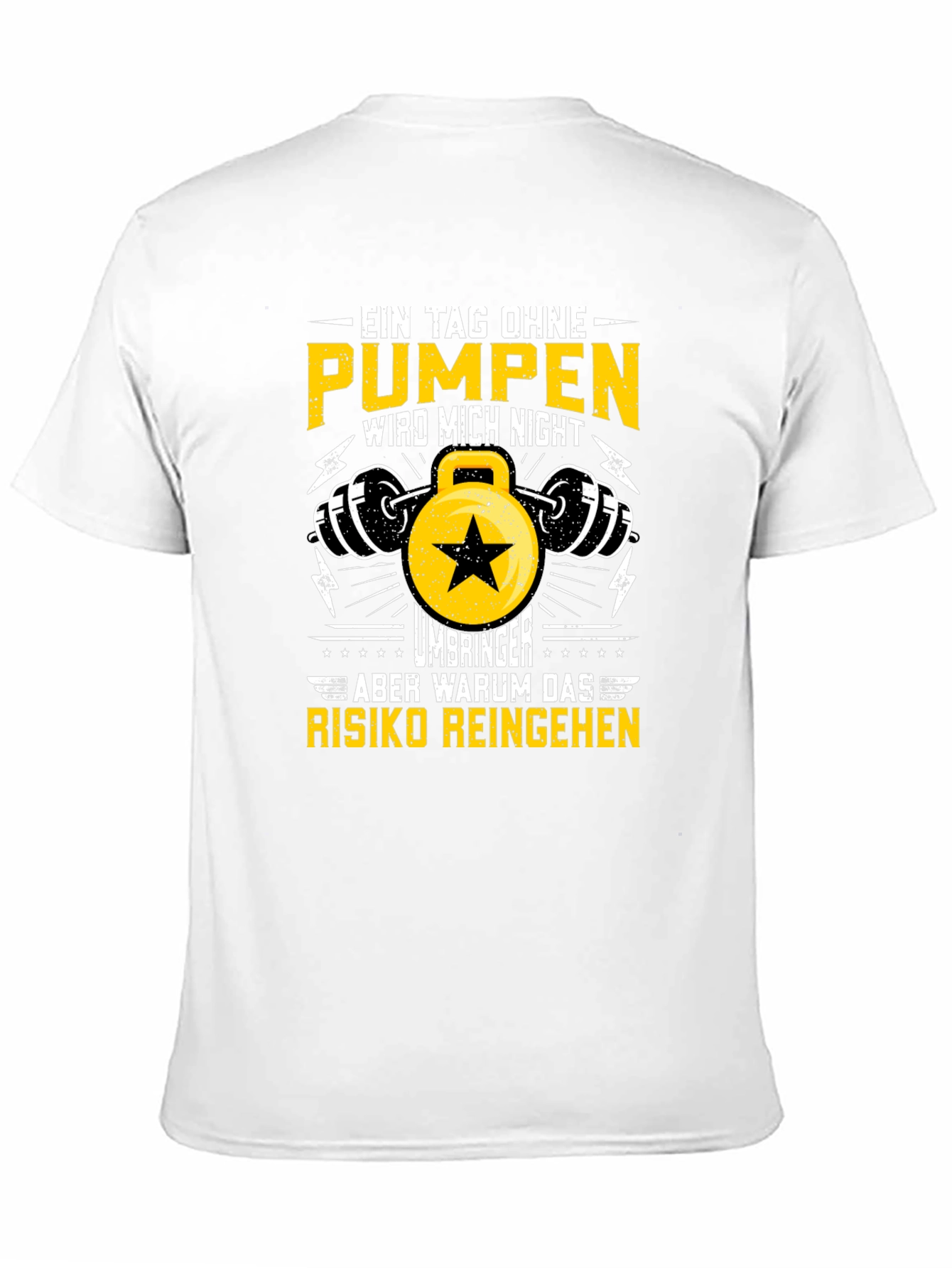 Gym Motivation T-Shirt - PUMPEN Design