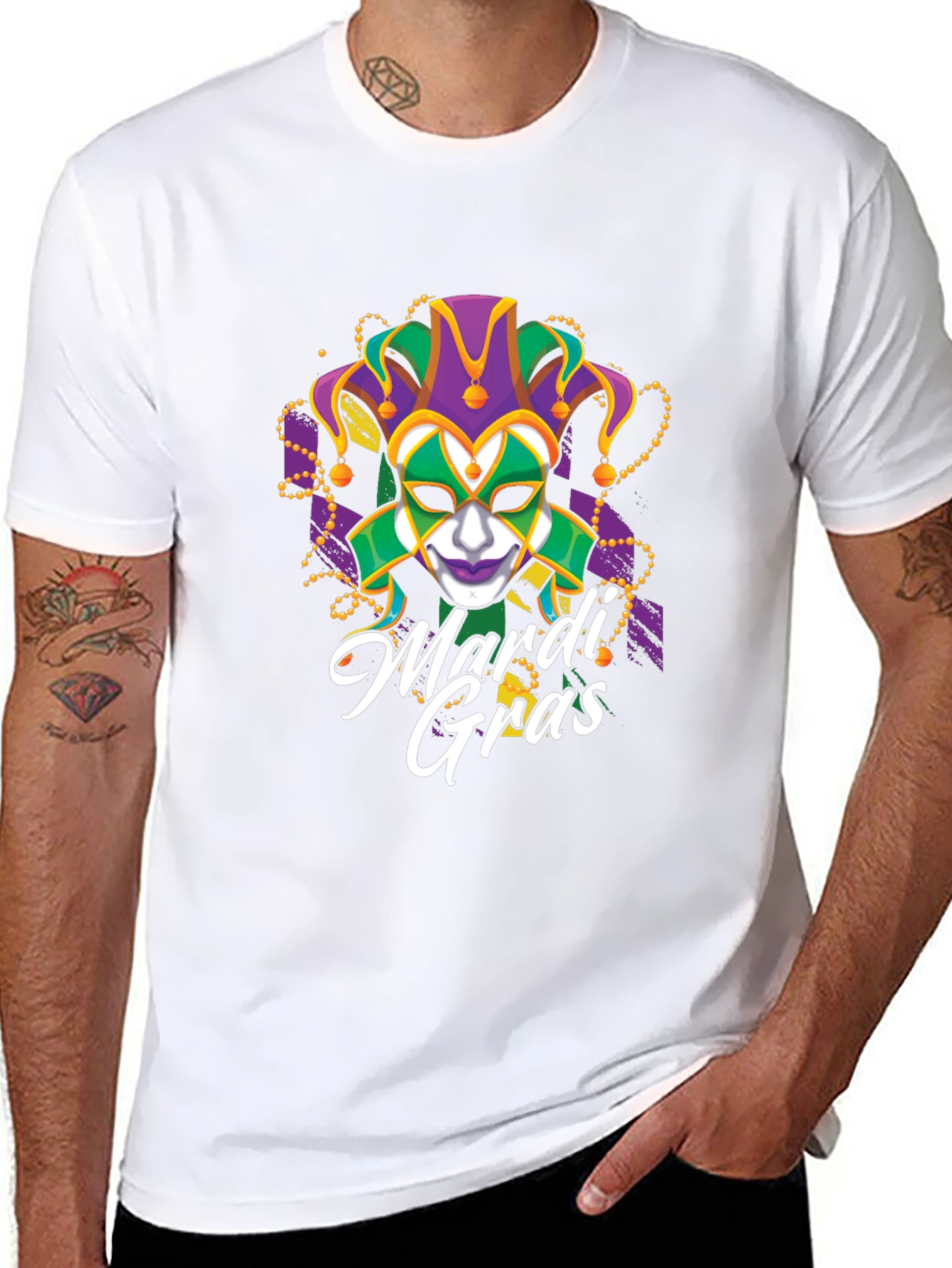 Mardi Gras Mask T-Shirt