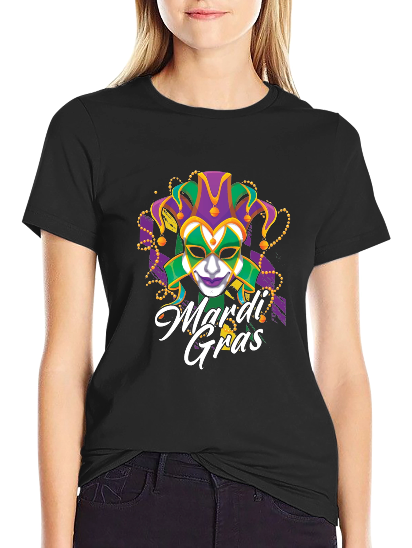 Mardi Gras Mask T-Shirt