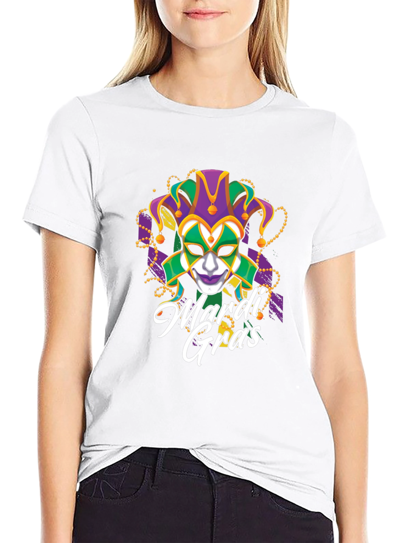 Mardi Gras Mask T-Shirt