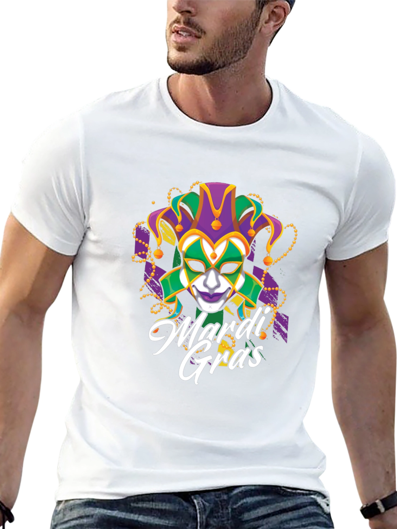 Mardi Gras Mask T-Shirt