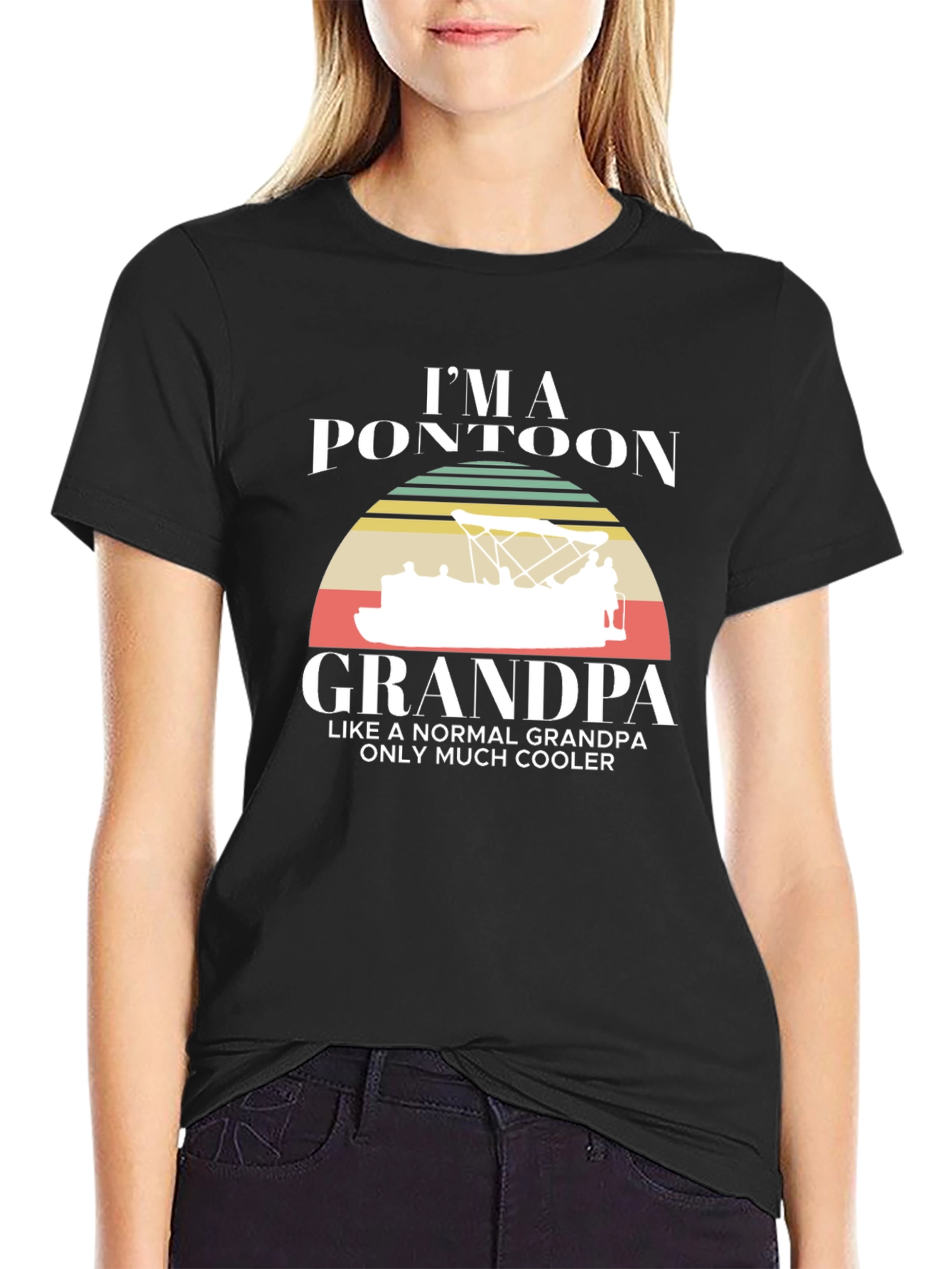 Im a Pontoon Grandpa T-Shirt