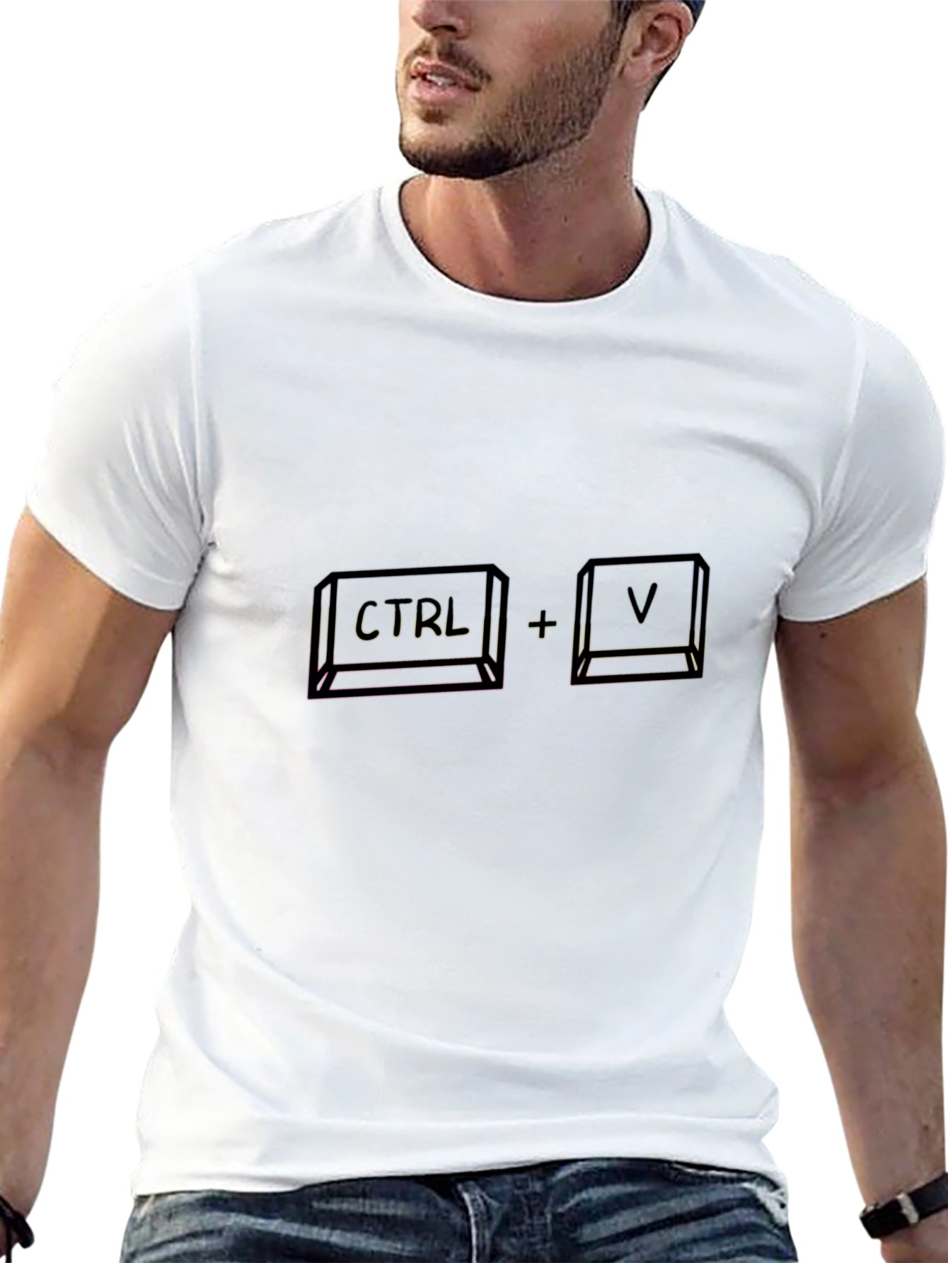 CTRL+V Paste T-Shirt - Programmer Humor Tee