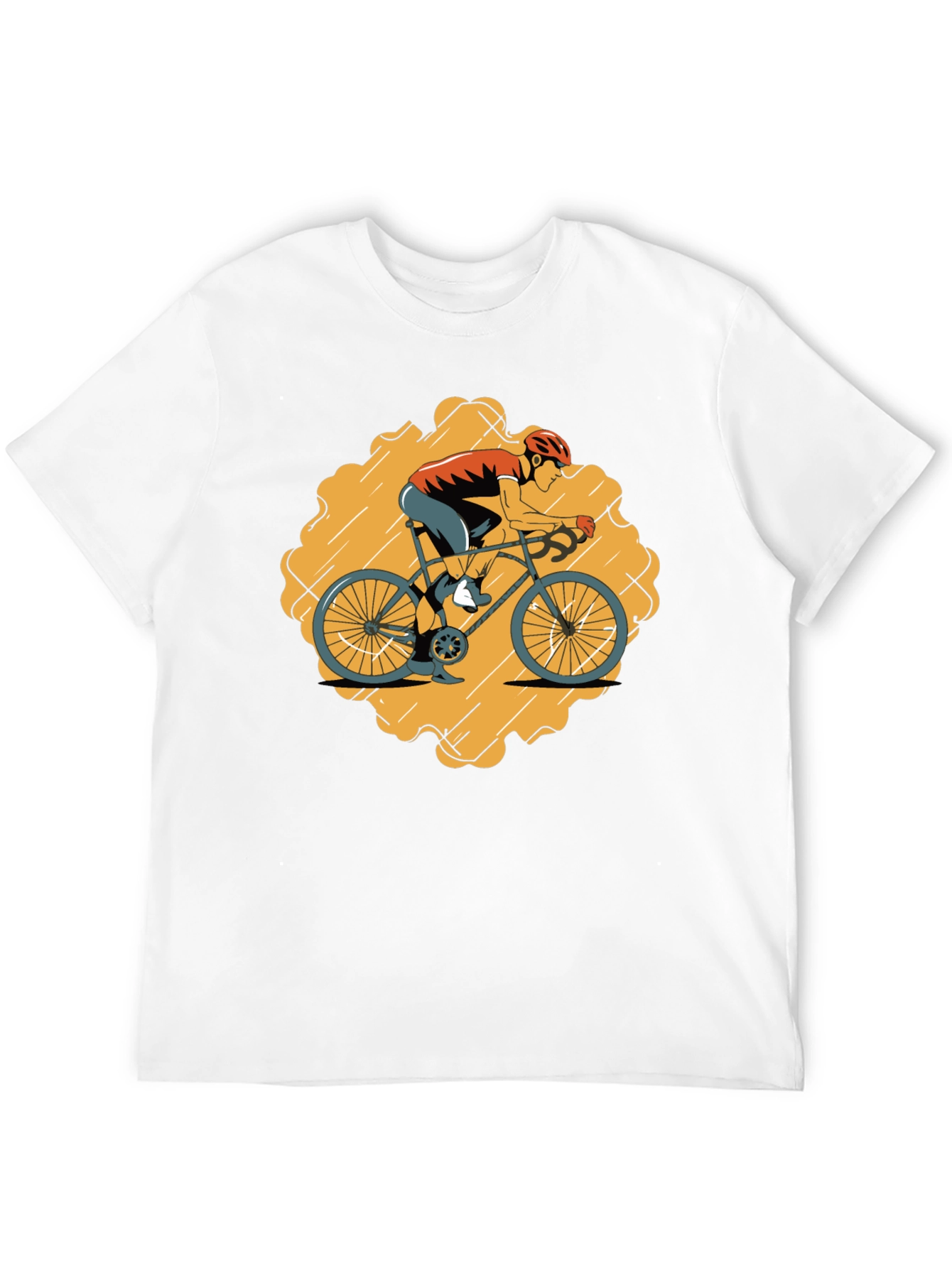 Cycling Graphic Tee - Bike Rider T-Shirt