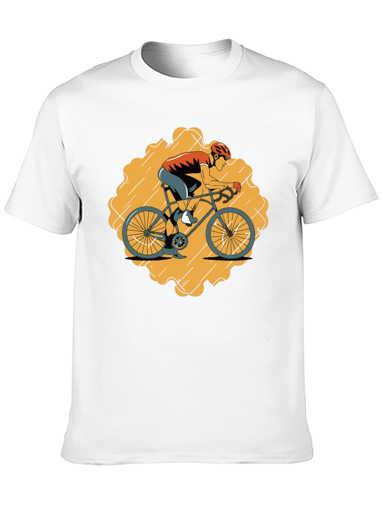 Cycling Graphic Tee - Bike Rider T-Shirt