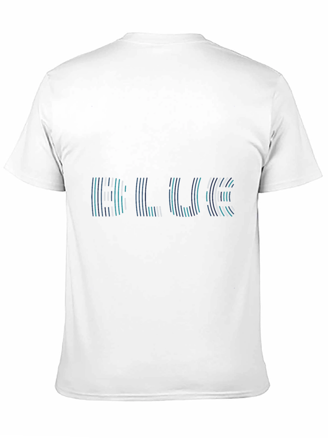 Cool Blue Graphic Tee - Black