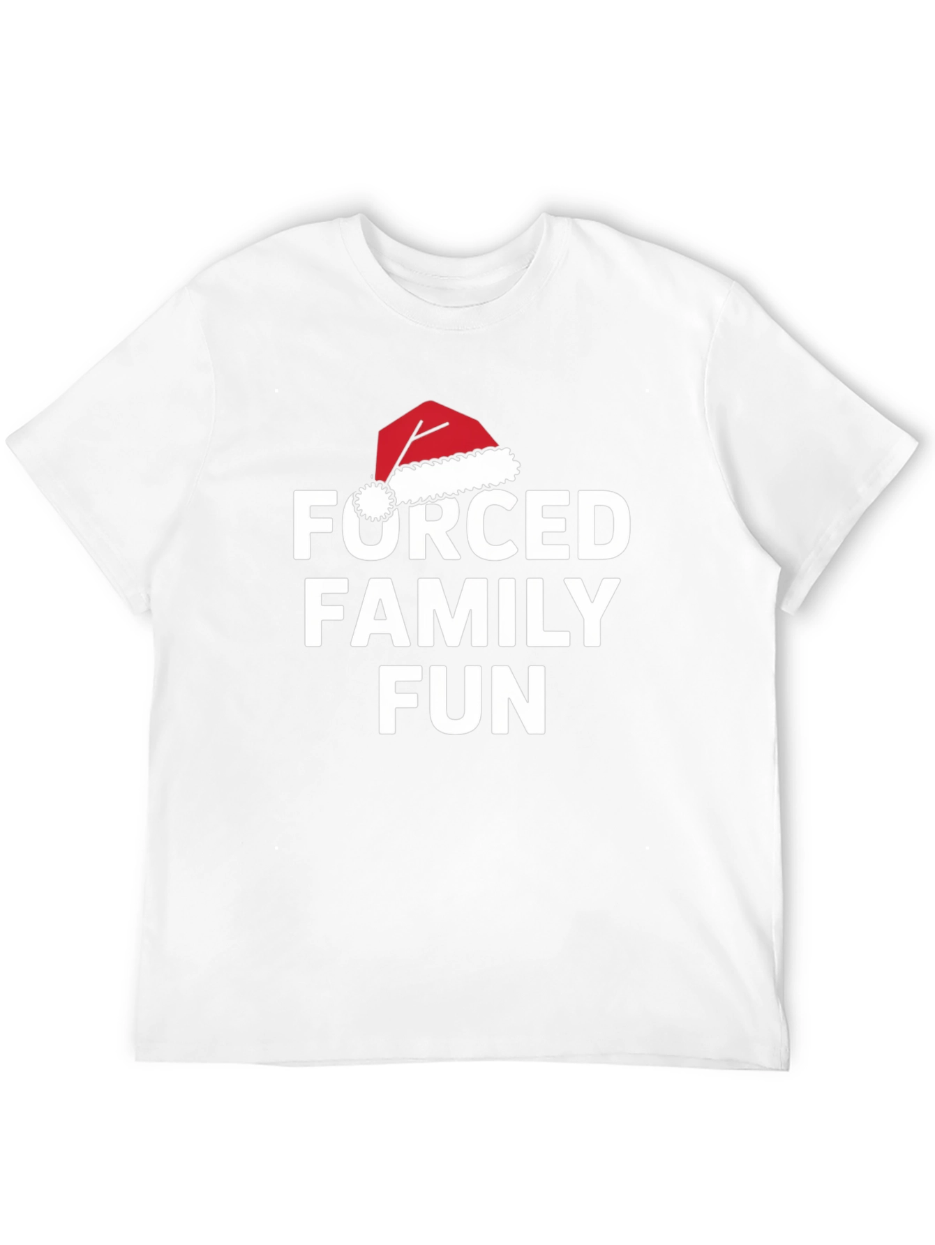Forced Family Fun Christmas Holiday T-Shirt