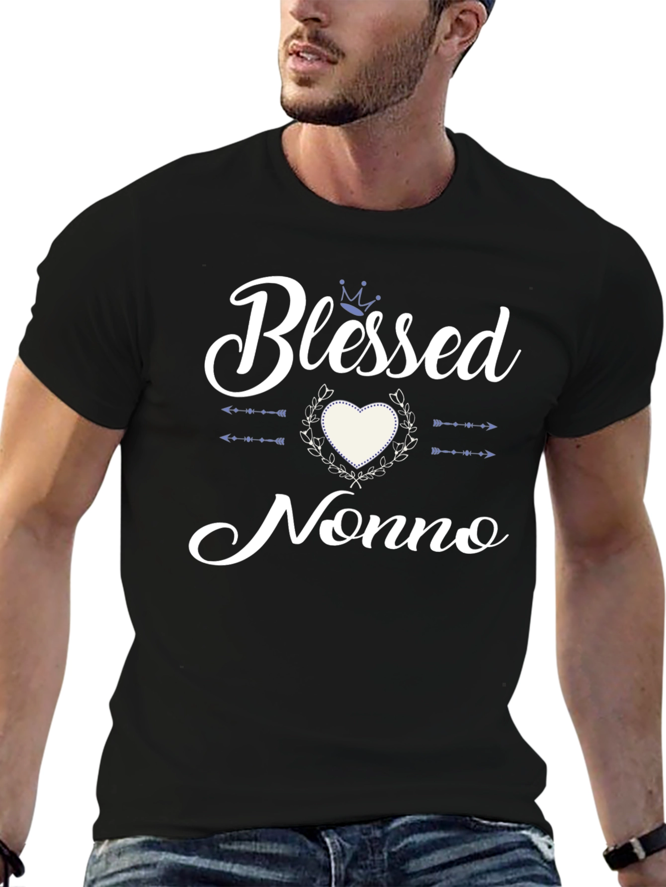 Blessed Nonno T-Shirt - Gift for Grandfather