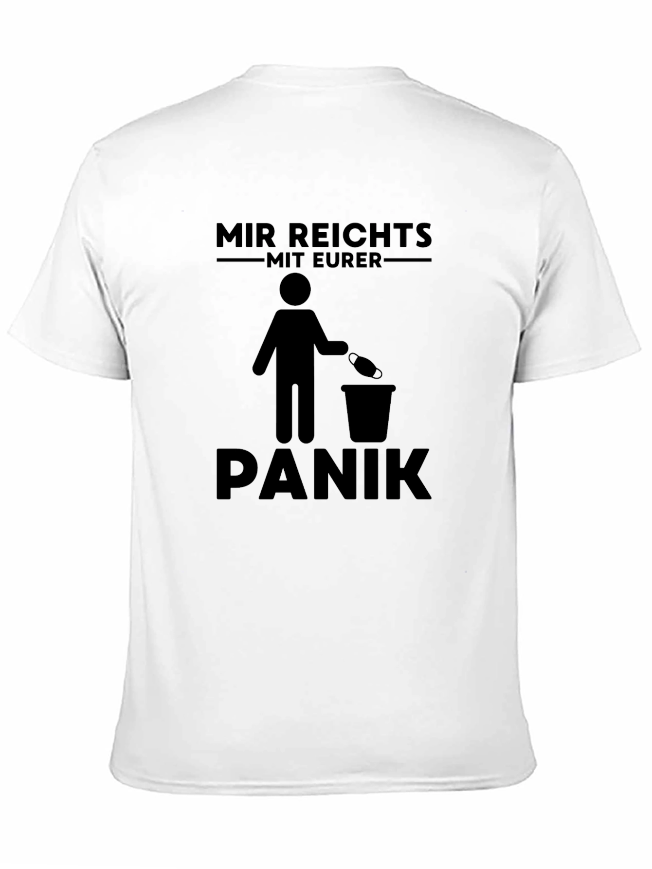 Mir Reichts T-Shirt Anti Panic Graphic Tee