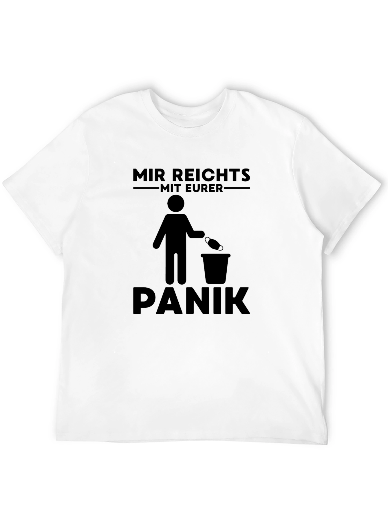 Mir Reichts T-Shirt Anti Panic Graphic Tee