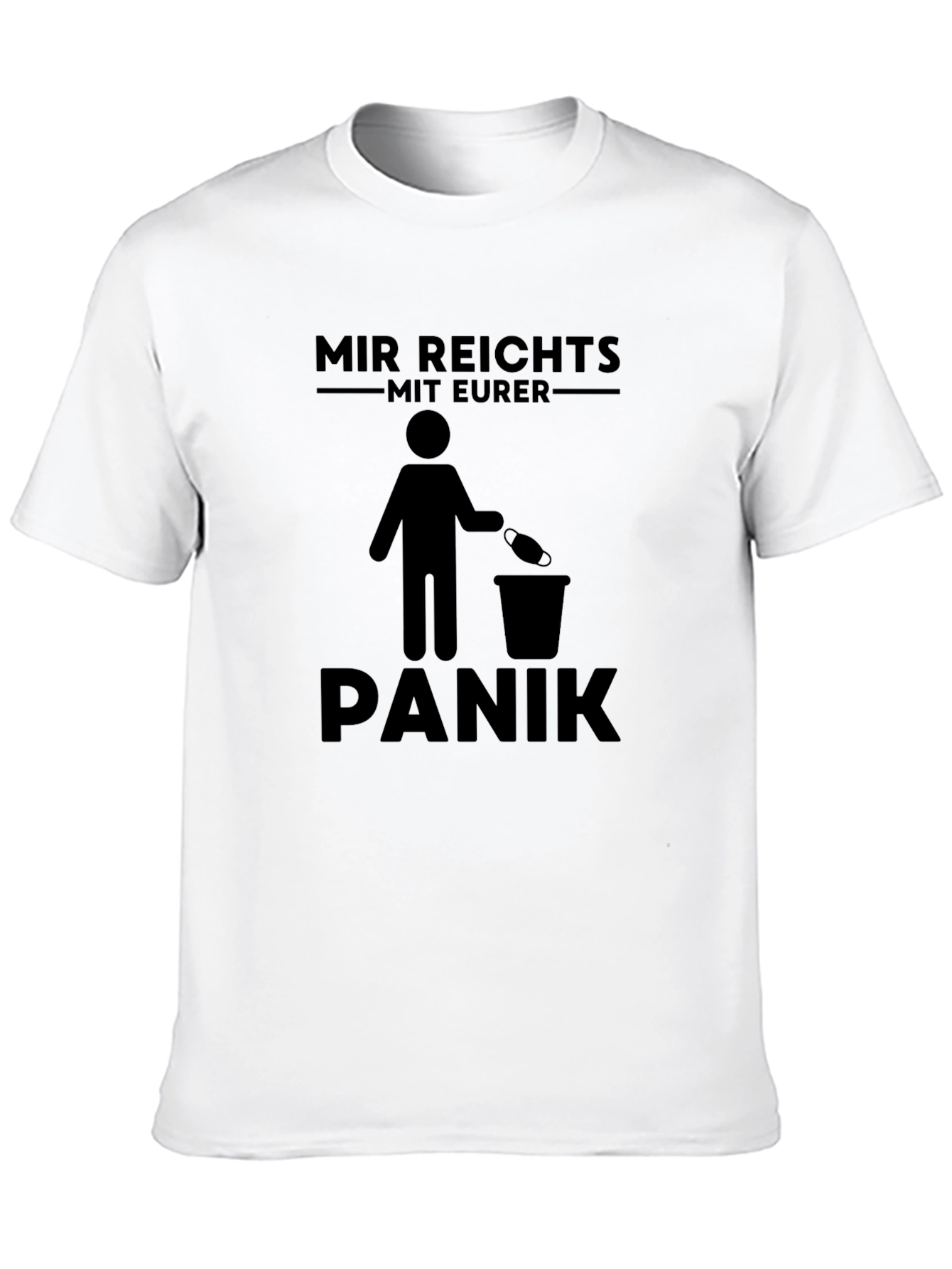 Mir Reichts T-Shirt Anti Panic Graphic Tee