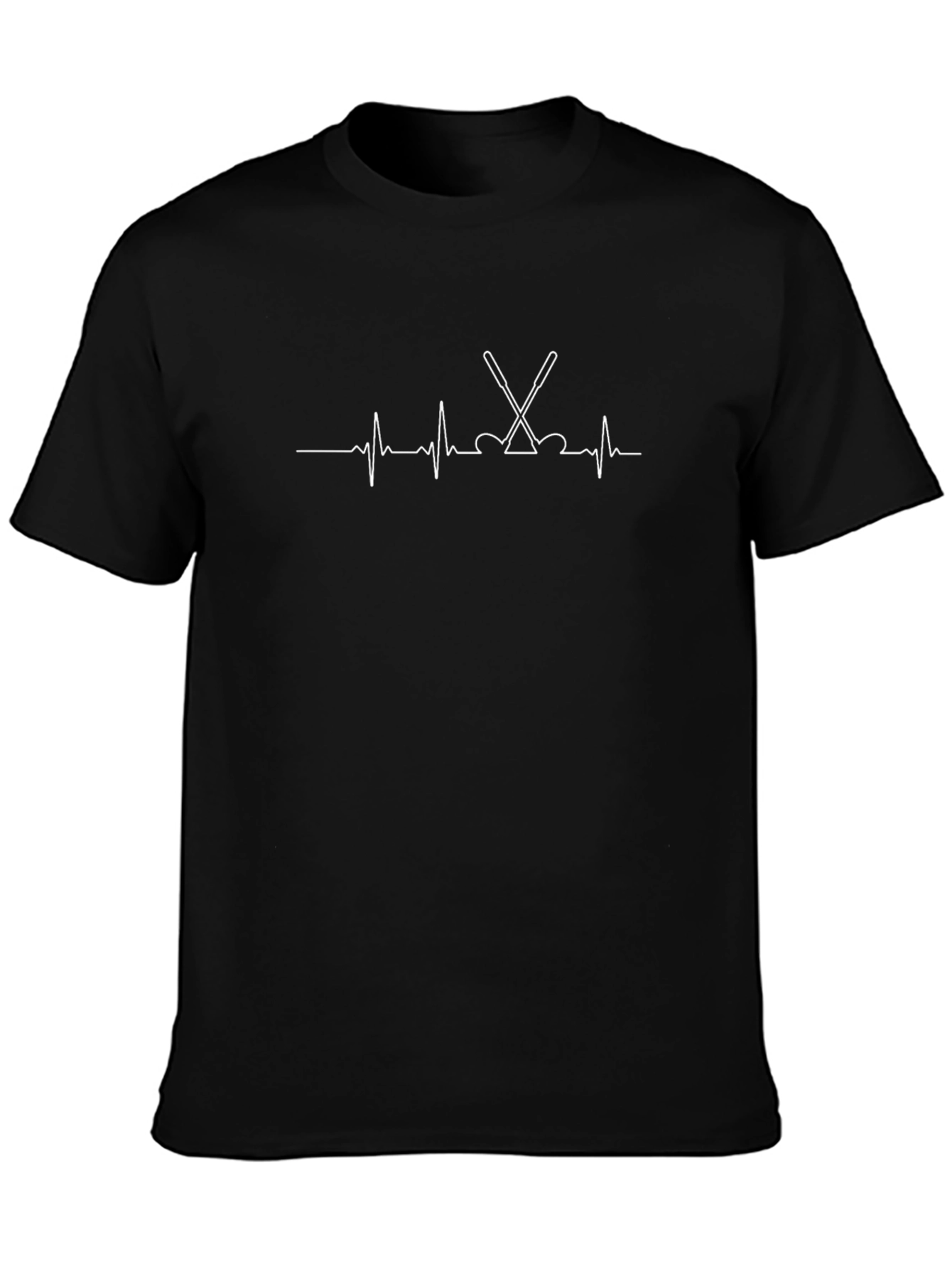 Rower Heartbeat T-Shirt - Rowing Lovers Tee
