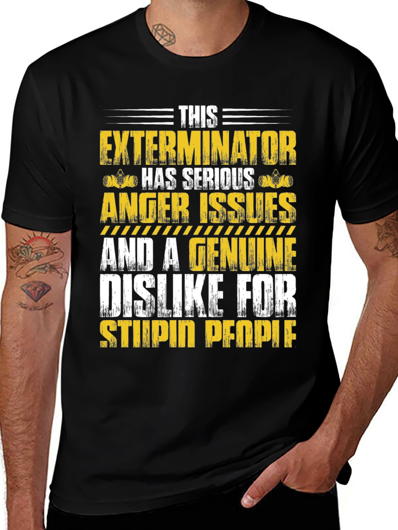 Exterminator Anger Issues Graphic Tee
