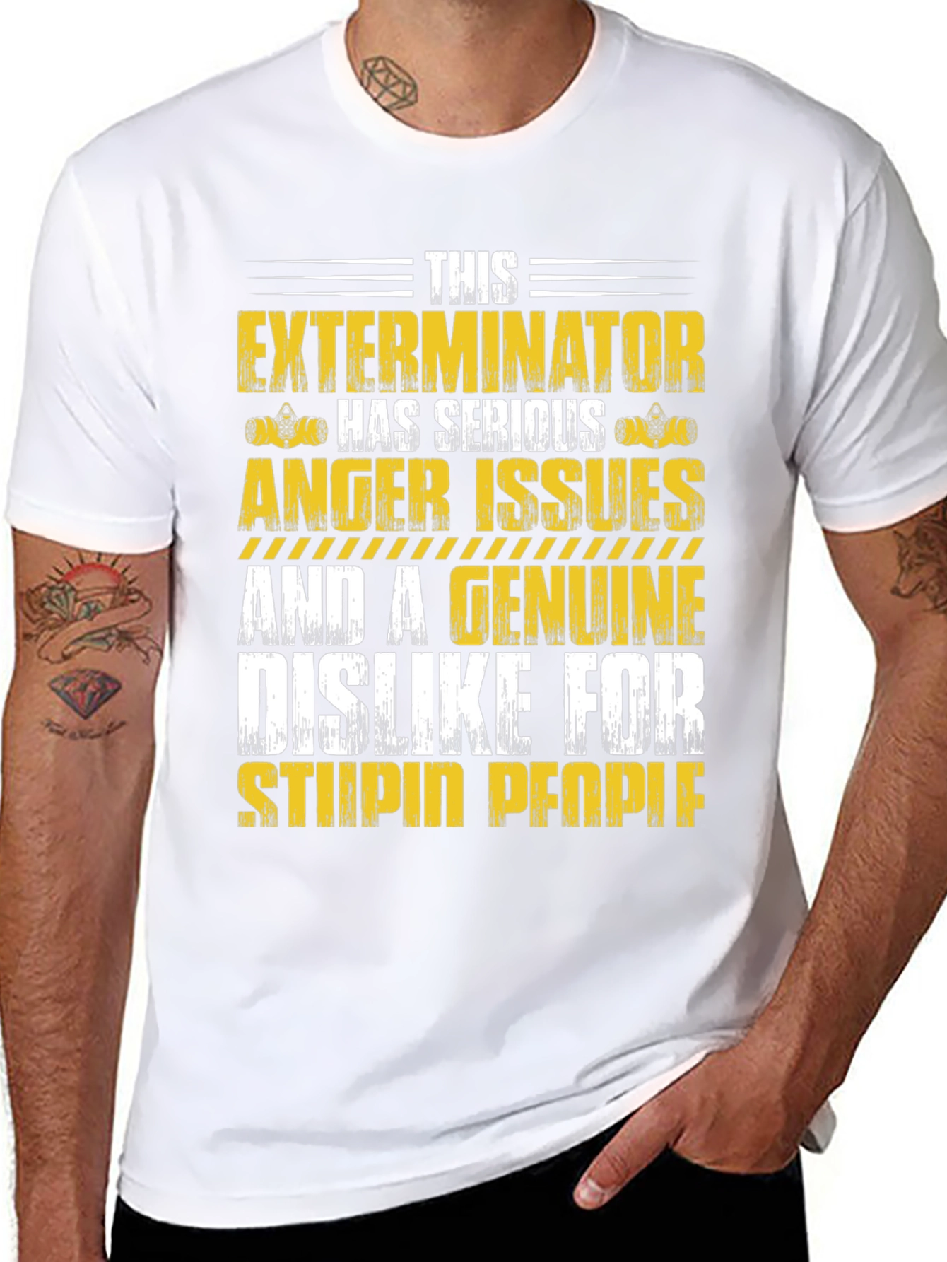 Exterminator Anger Issues Graphic Tee